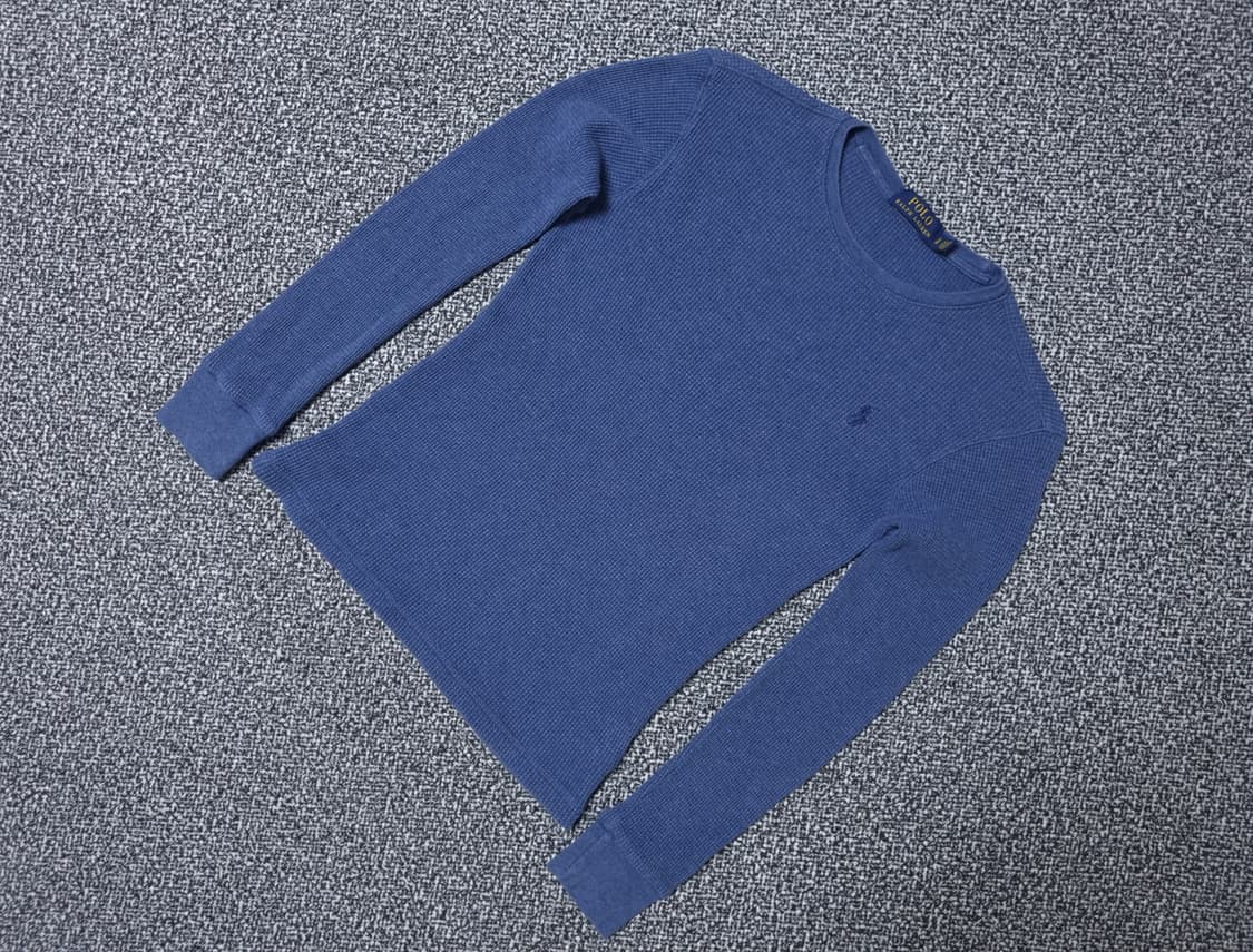 [무료배송][S]폴로 여성용 롱슬리브 와플티 긴팔티 상품이미지3