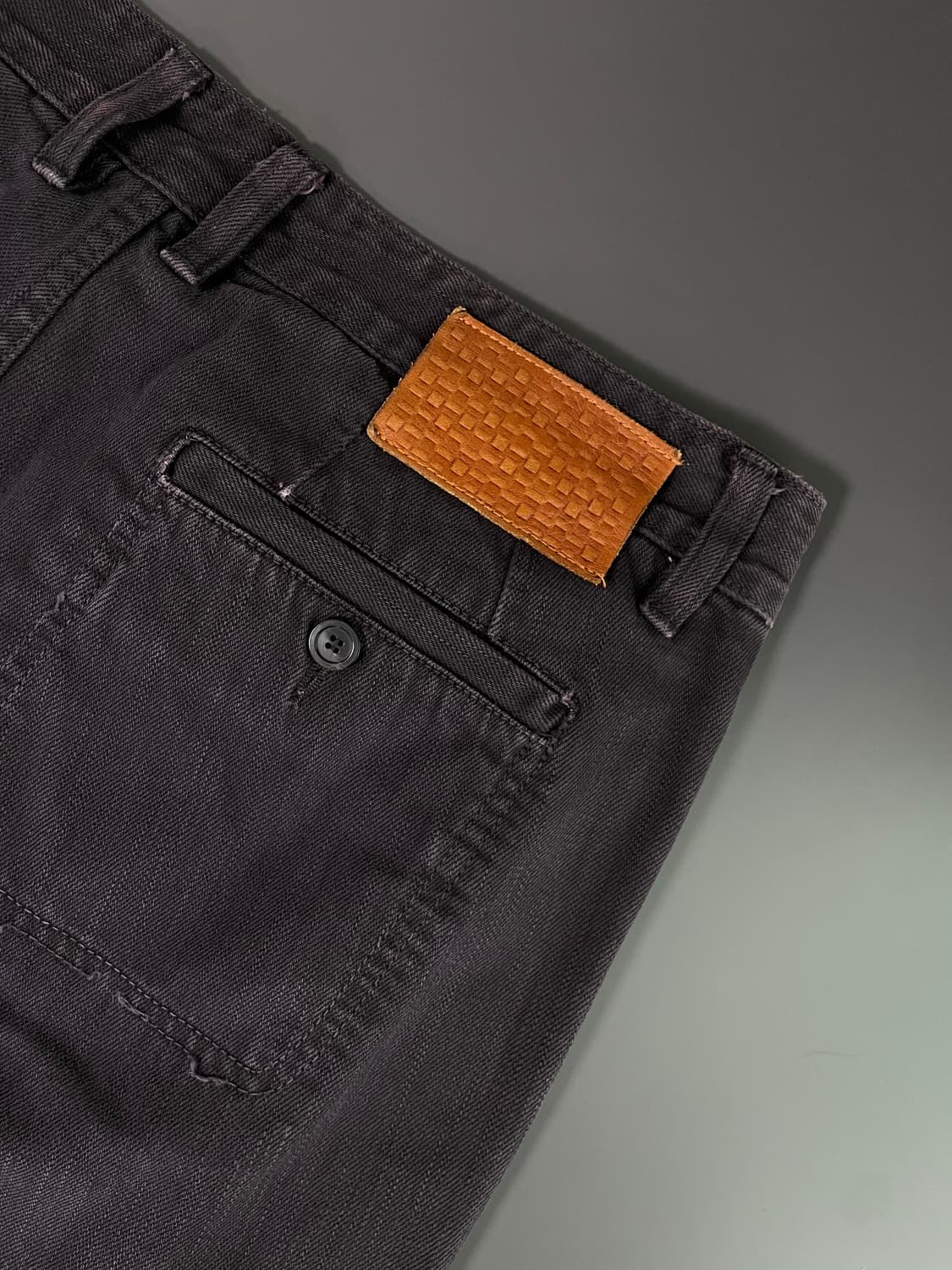 [50] 우영미 포켓 디테일 가먼트 다잉 데님 팬츠 스트레이트핏 상품이미지8