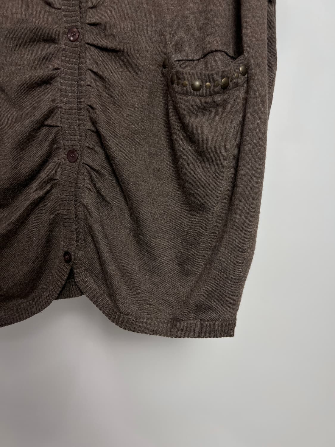 SPIRAL SPICE 반팔 니트 가디건  상품이미지4