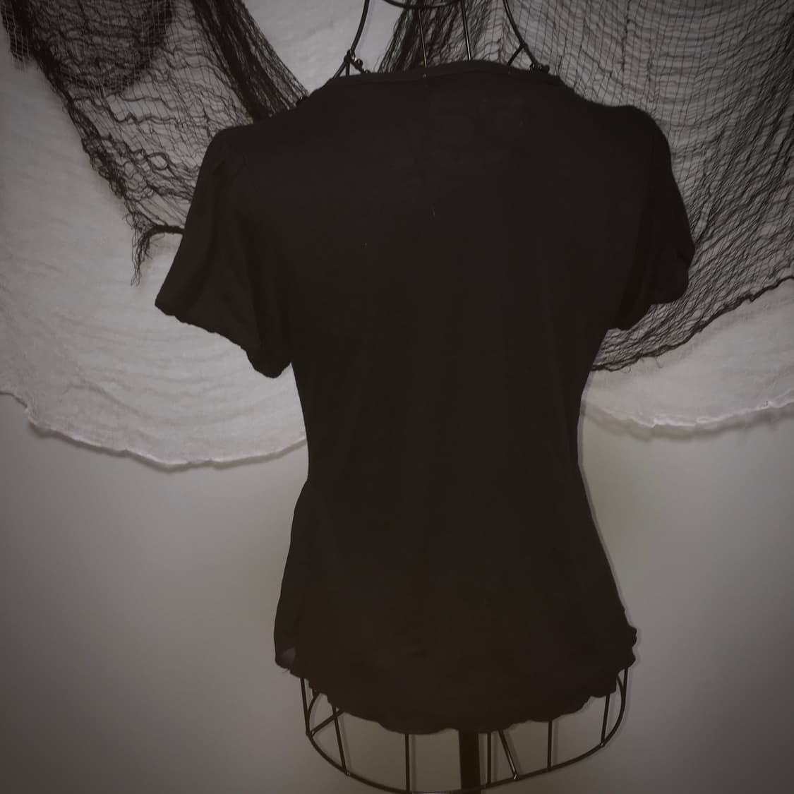 ROSE Fan Fan flower detail frill T 상품이미지8