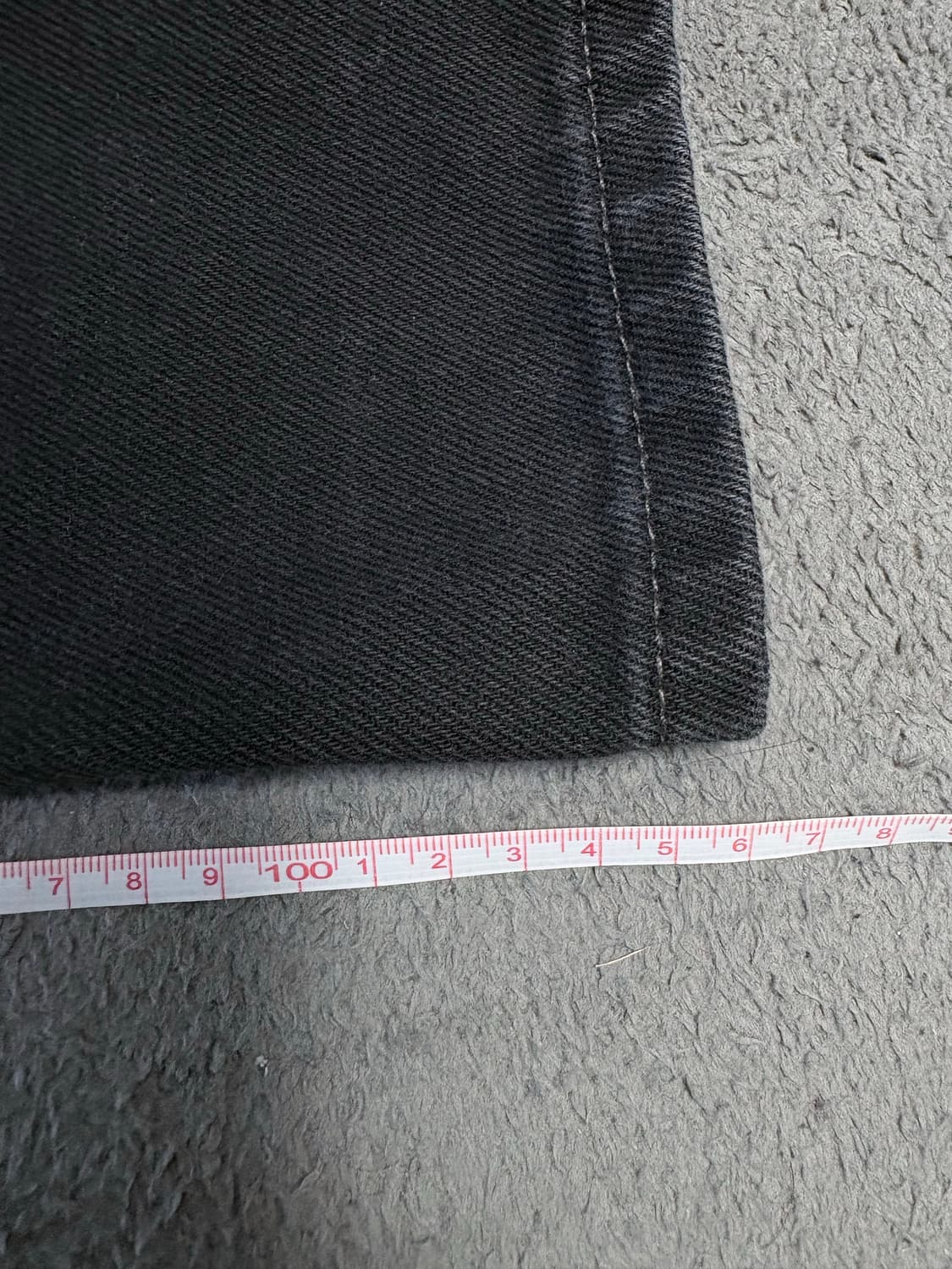 (33x32) 리바이스 517 부츠컷 블랙 데님 블랙진 상품이미지9