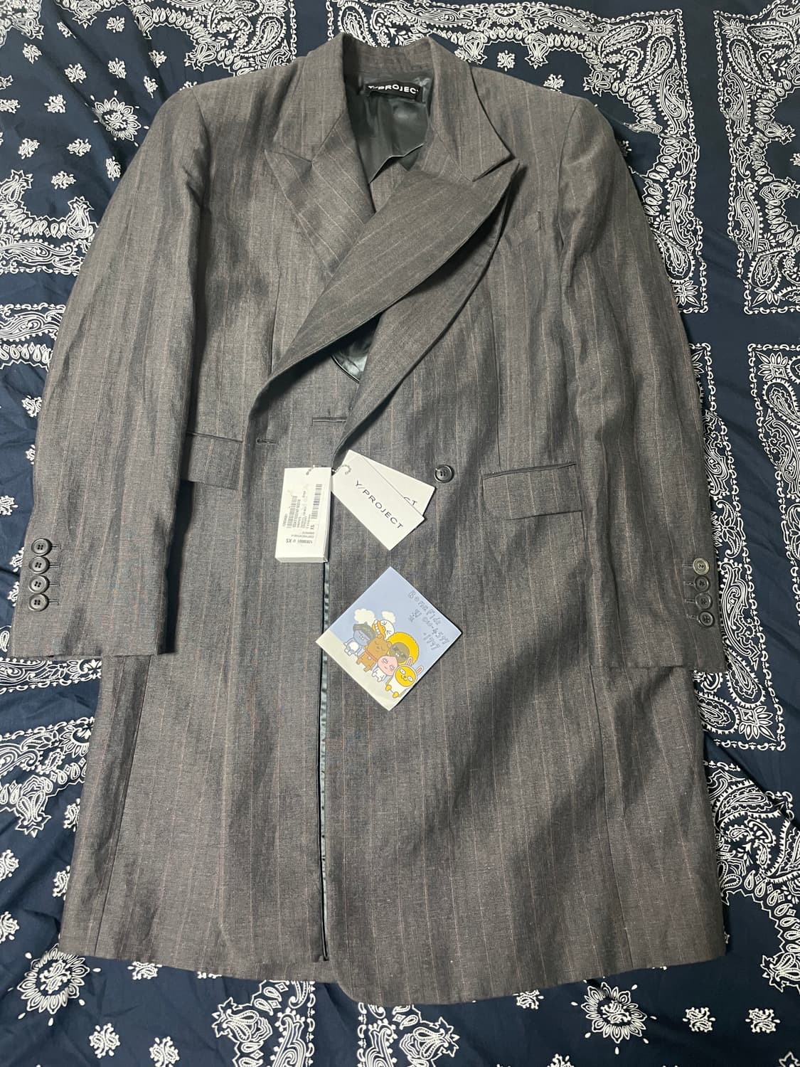 와이프로젝트 / 더블카라코트 / XS  상품이미지4