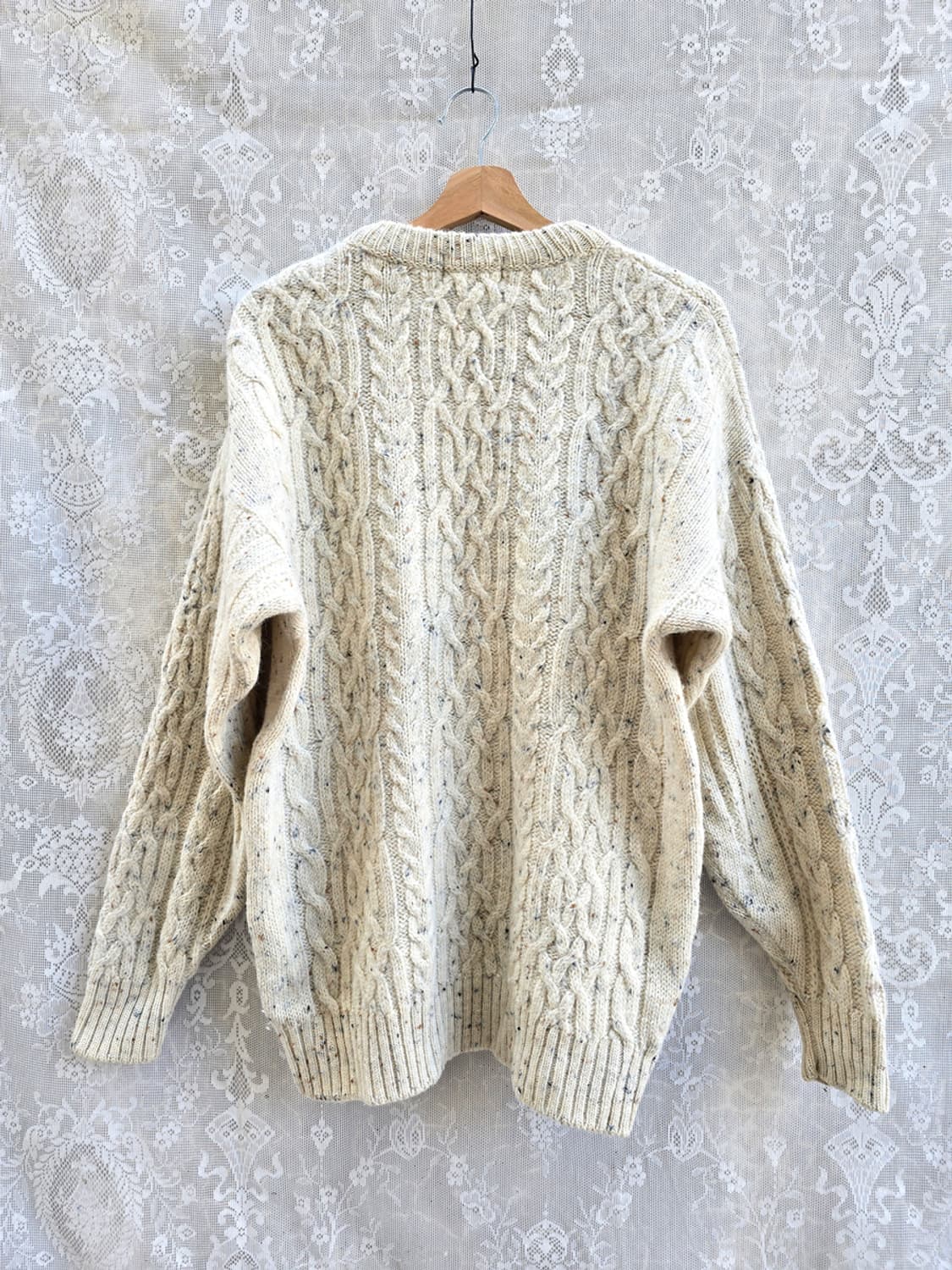 90s 브루스 필드 피셔맨 니트 (made in scotland) 상품이미지6