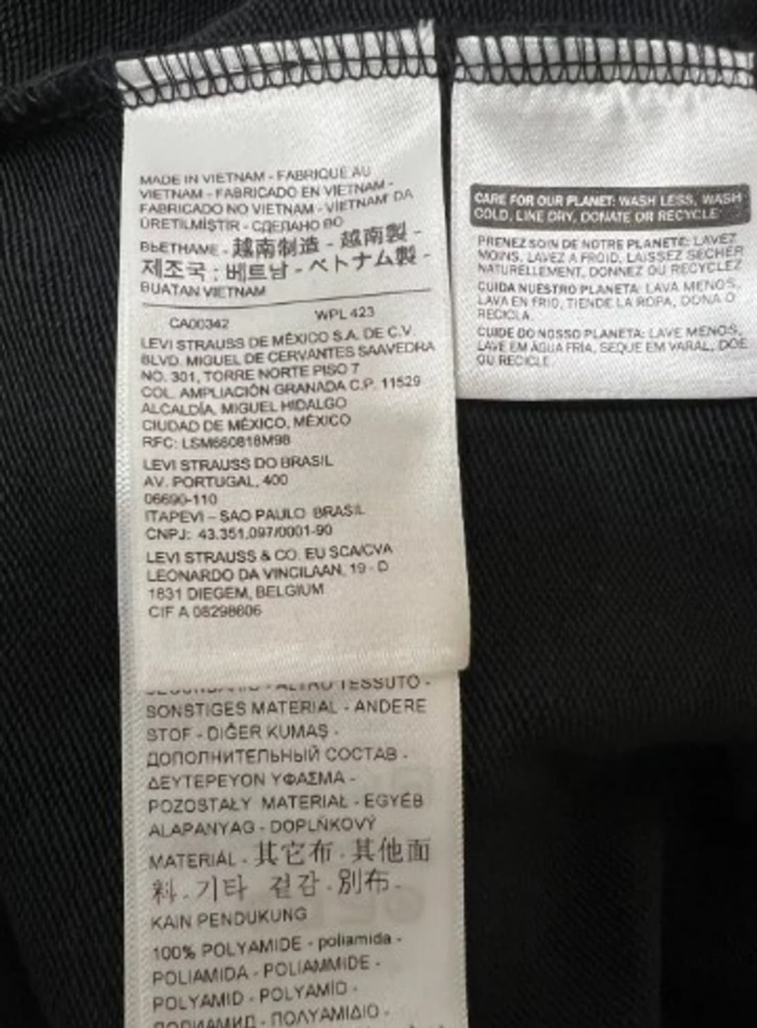 리바이스 여성 나그랑 맨투맨티셔츠 XS/55 상품이미지5