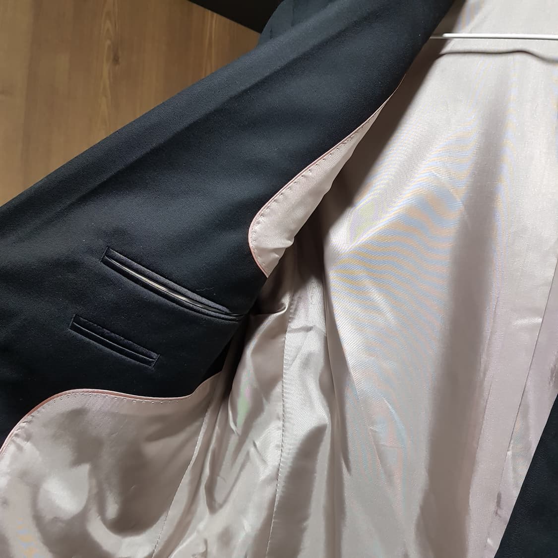 95 100/새옷 / 고급 MVIO 수트자켓 블레이저 /블랙/ 424발 상품이미지3