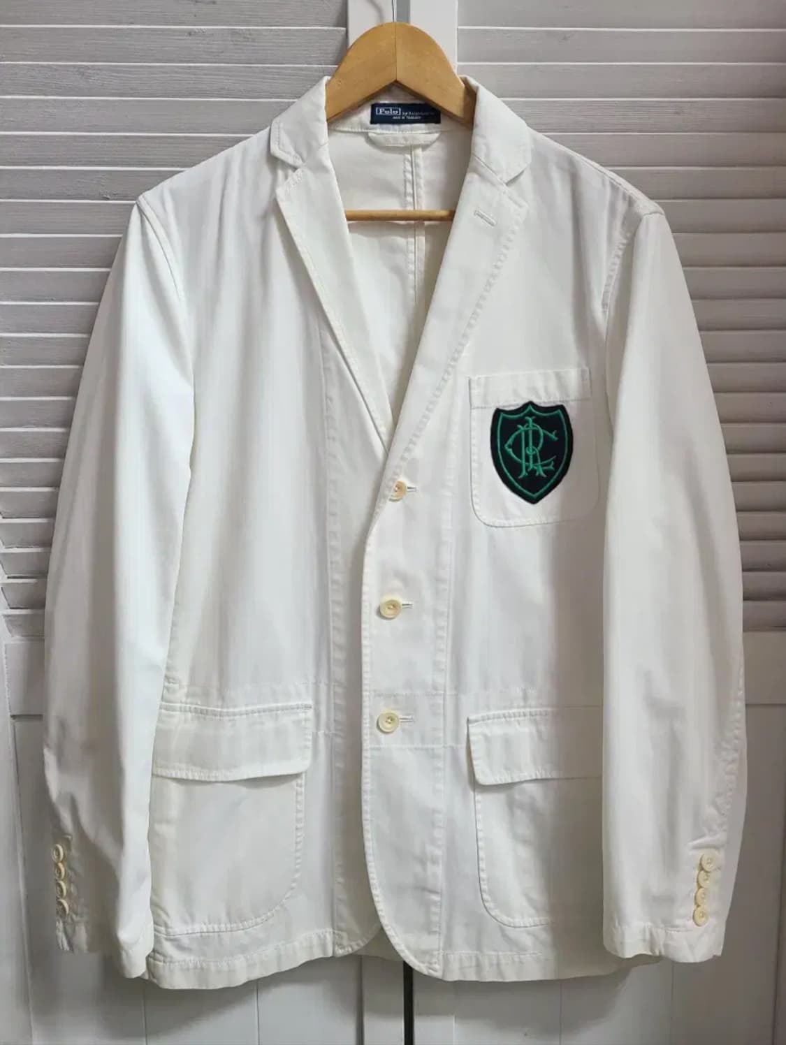 폴로 랄프로렌 화이트 블레이저 자켓 상품이미지1