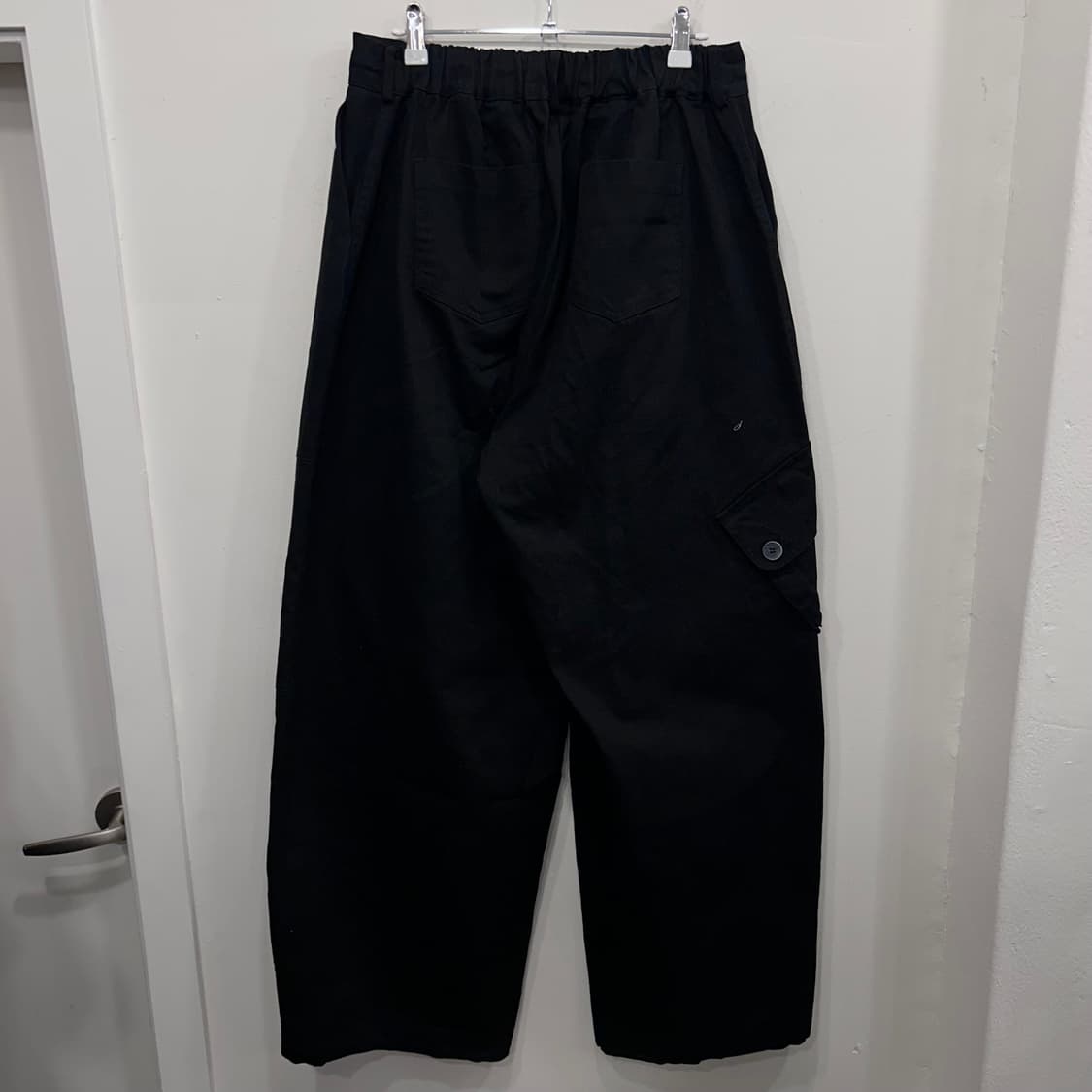 백밴딩 스트링 투턱 코튼 카고 벌룬팬츠 상품이미지5