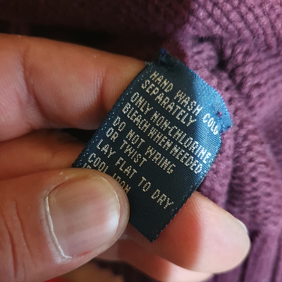 폴로 니트 조끼 S 상품이미지4