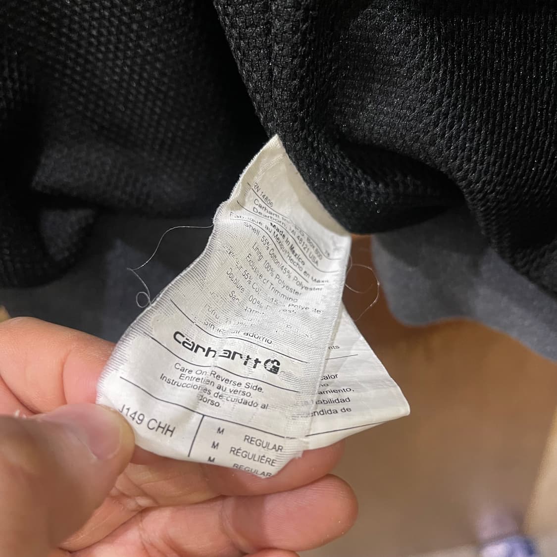 칼하트 써멀 후드집업 상품이미지6