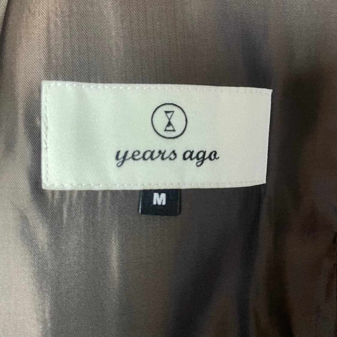 이얼즈어고 울 100 브라운 자켓 M 상품이미지4