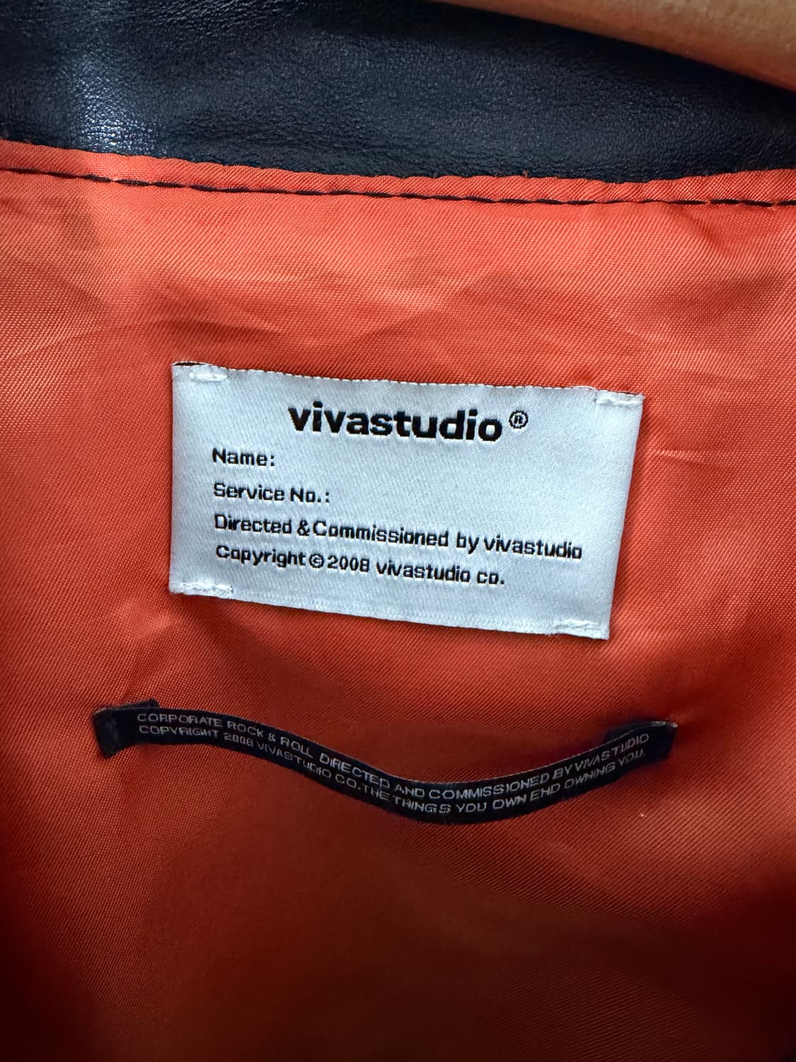 비바스튜디오 가죽자켓 레더자켓 카우레더자켓 상품이미지3