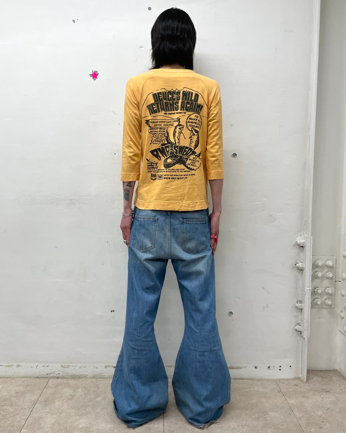 Cobra Cartoon Orange Half Sleeve  상품이미지4