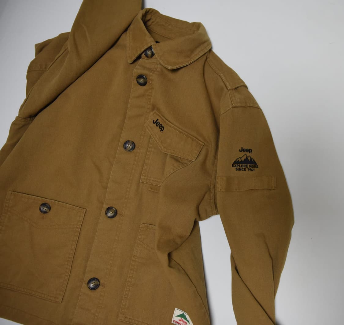 Jeep 워크 자켓 카멜 S(90) 상품이미지2