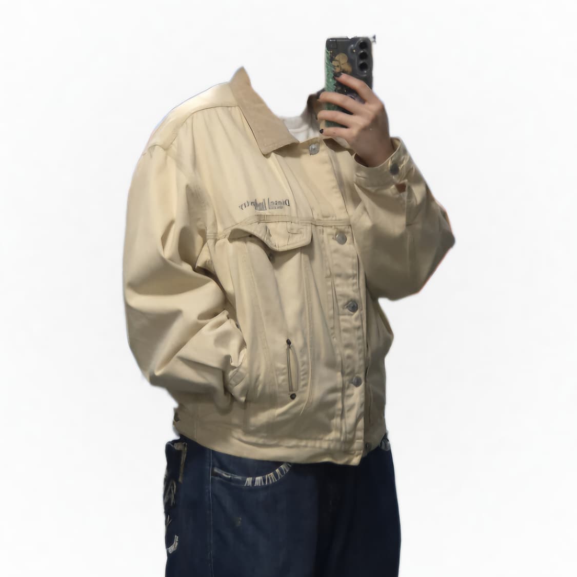 디젤 트리거 베이지 자켓 L 상품이미지5