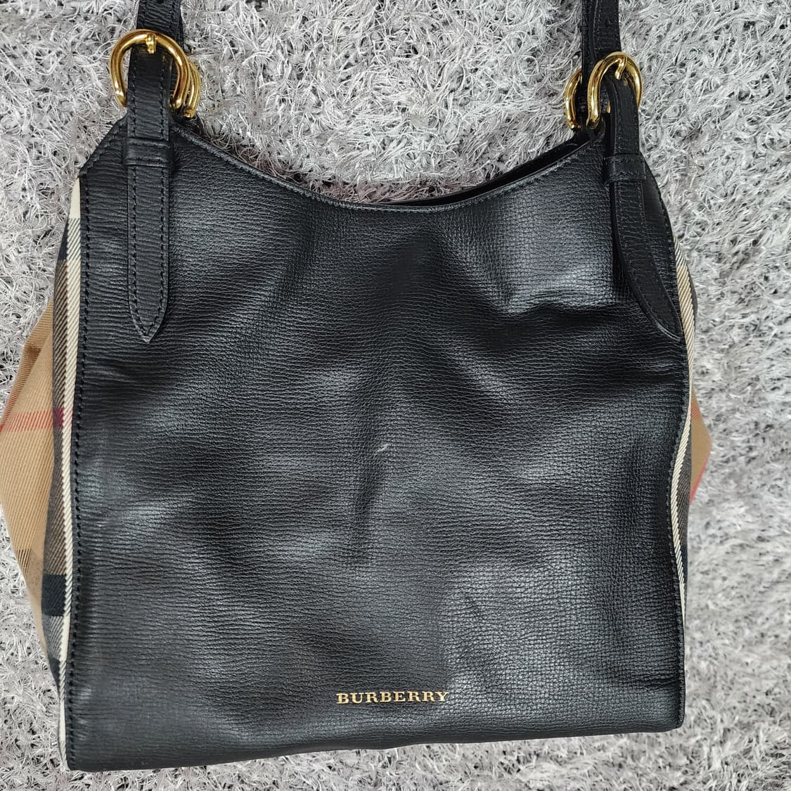 버버리 하우스 체크 캔터 스몰백 숄더백 상품이미지2