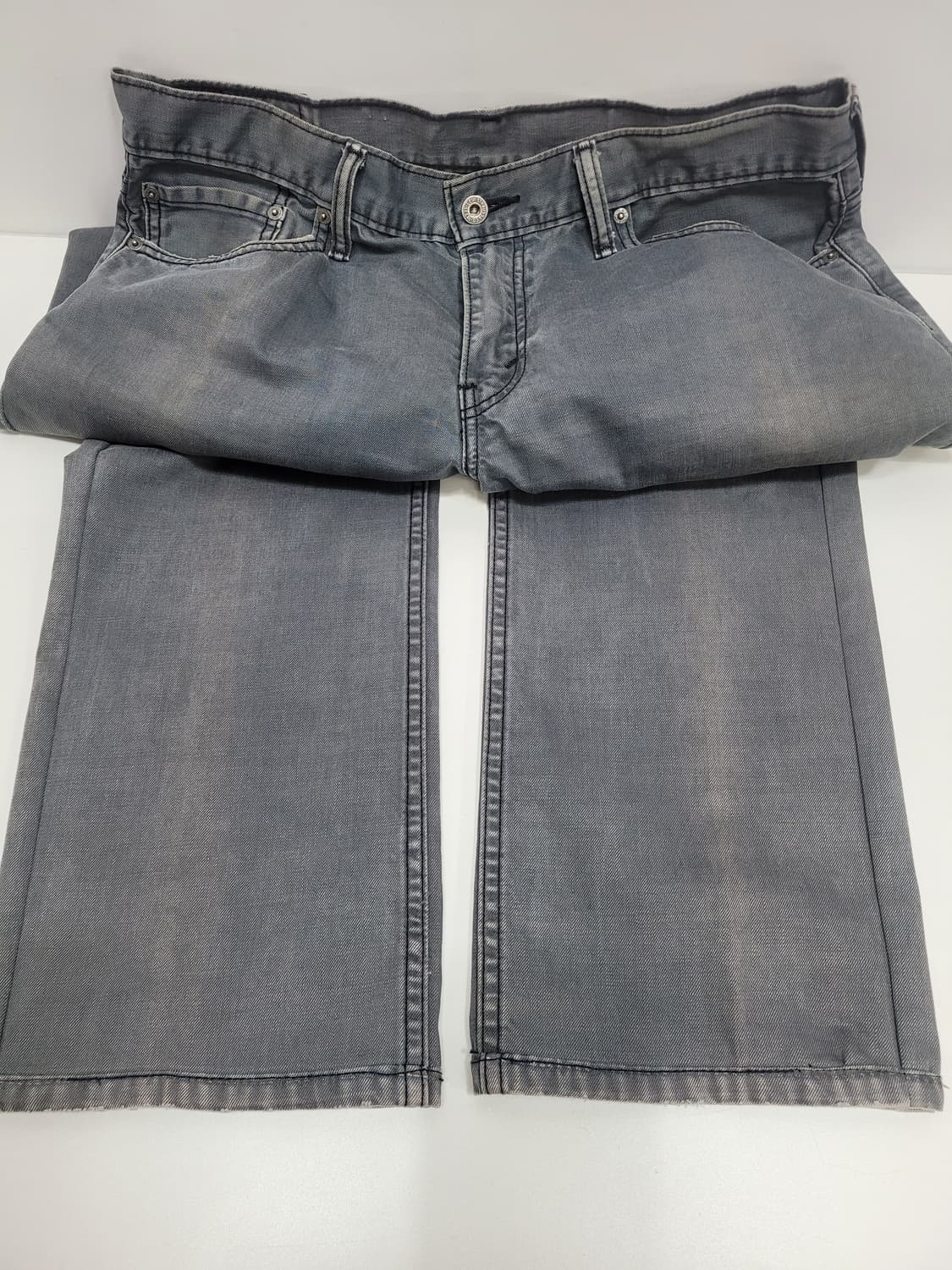 LEVI'S 리바이스 514 빈티지 데님 팬츠 / 남 34 그레이
 상품이미지6