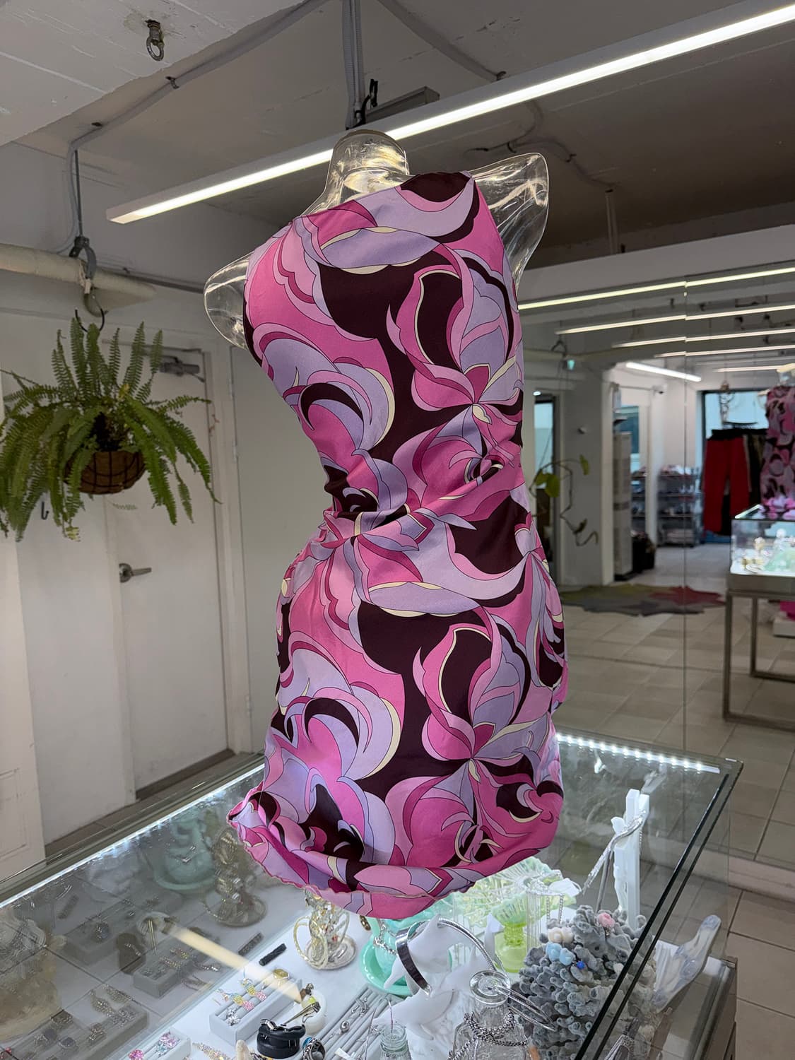 pink paisley dress 상품이미지4