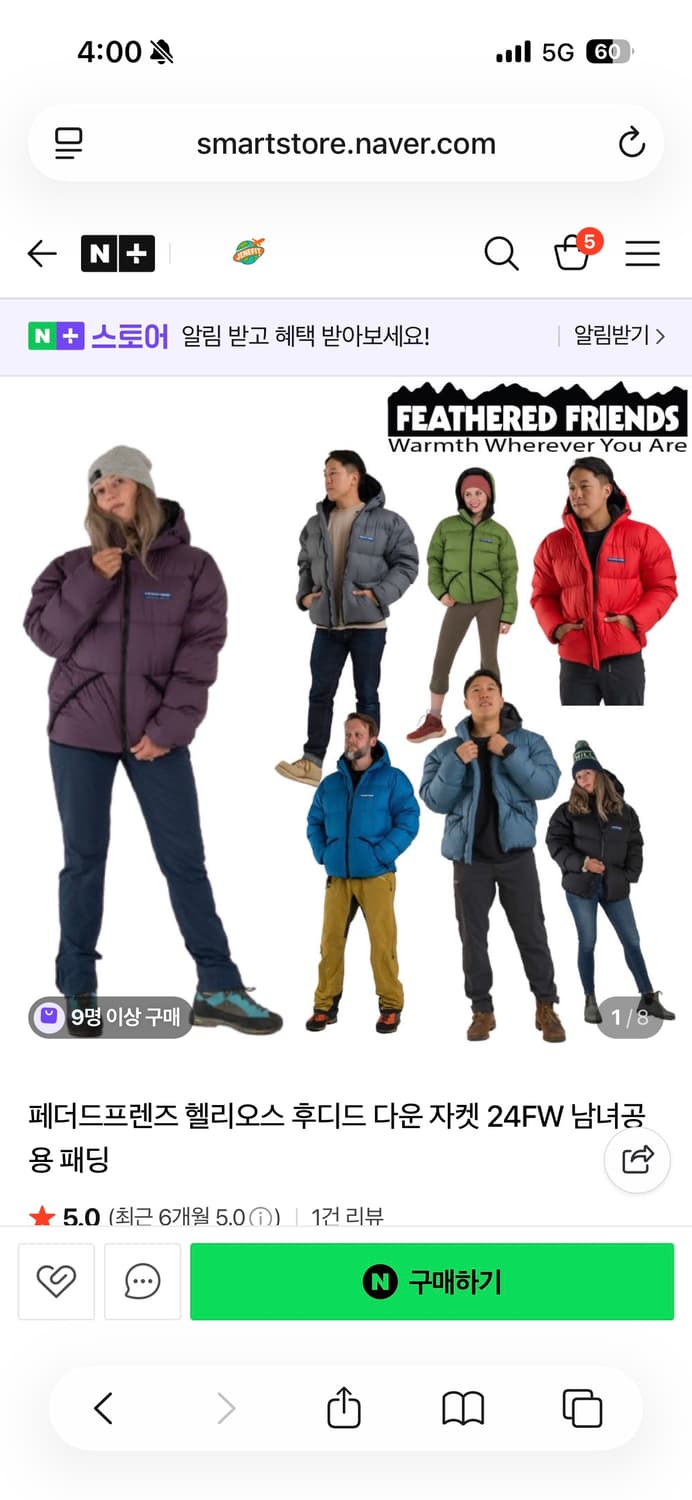 (구매)페더드프렌즈 헬리오스 신더(그레이) L 구매합니다 상품이미지1