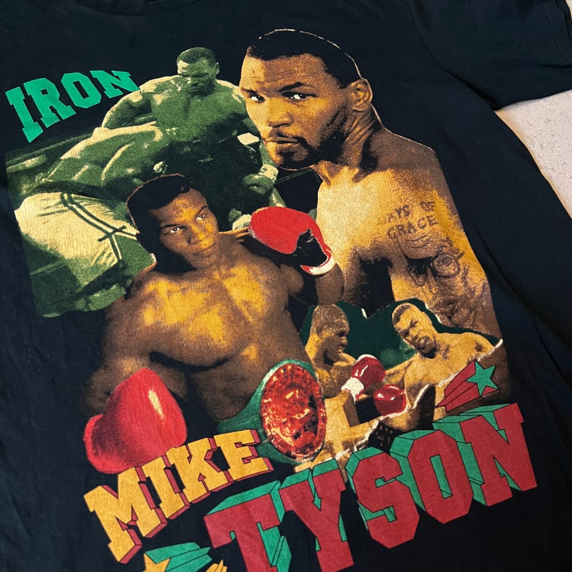 빈티지 90s Mike Tyson 티셔츠 상품이미지4