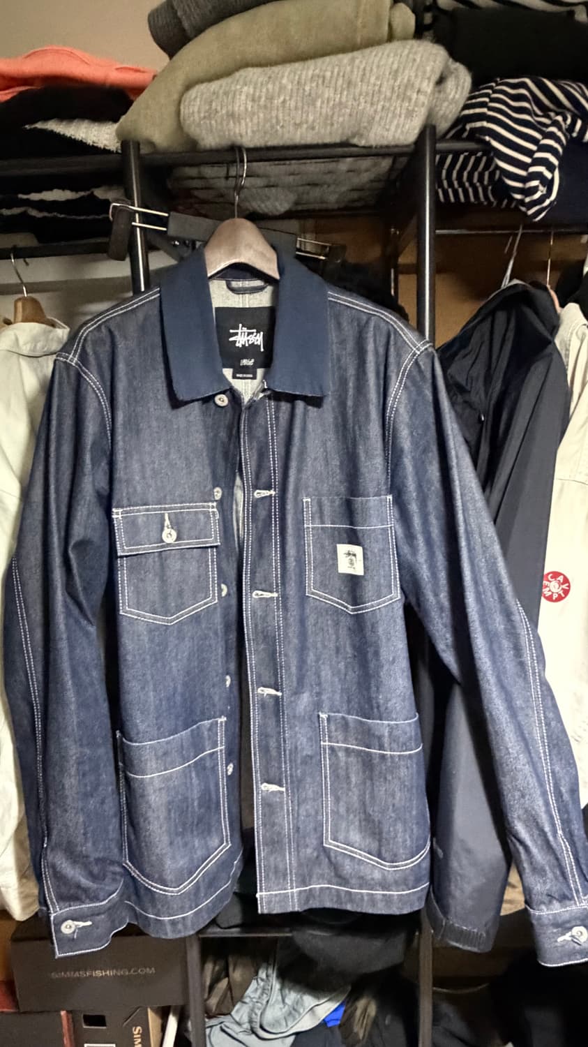 stussy 데님자켓(세컨핸드) 상품이미지1