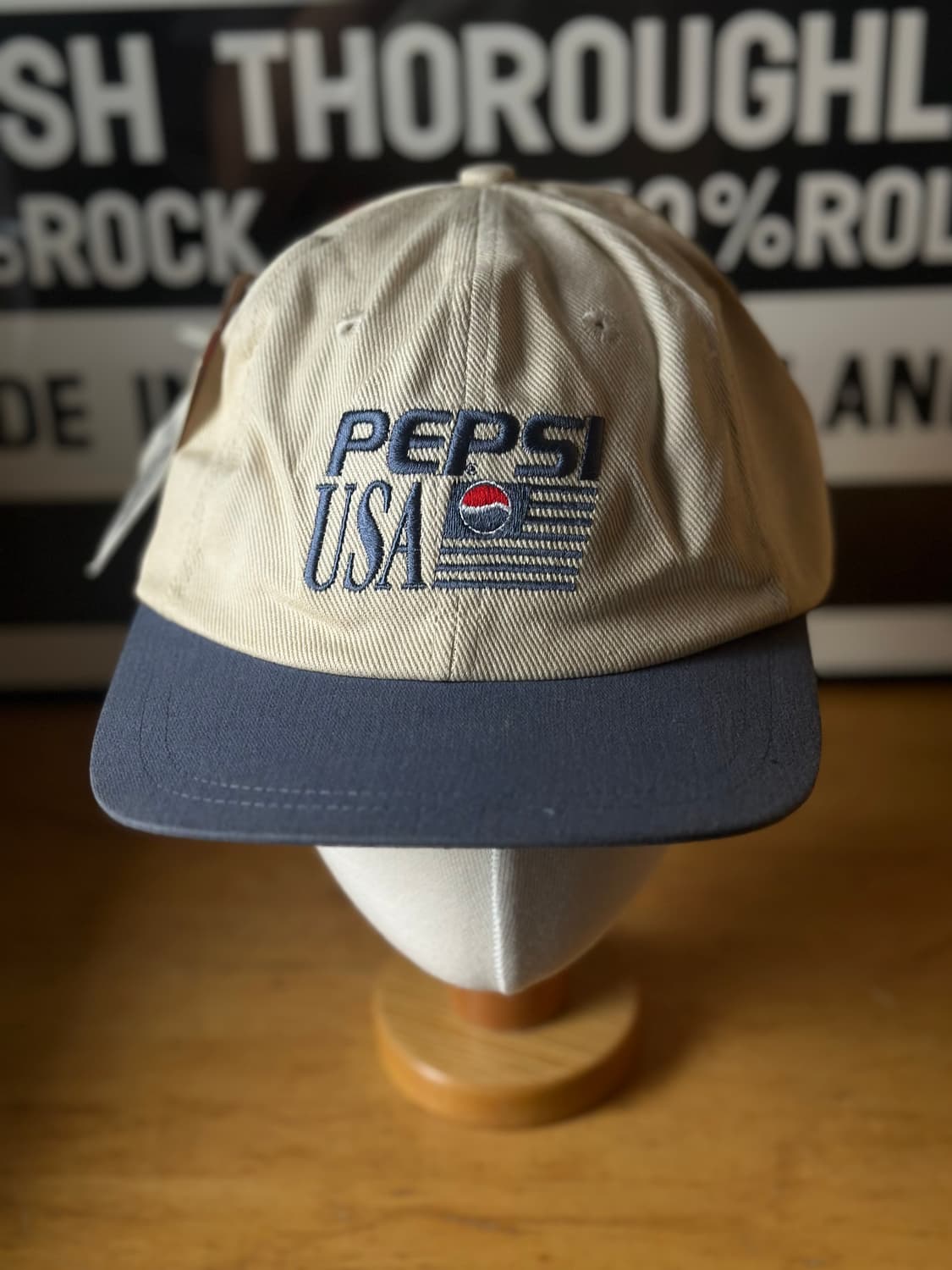 Deadstock)90s Pepsi hat 빈티지 펩시 모자 상품이미지1