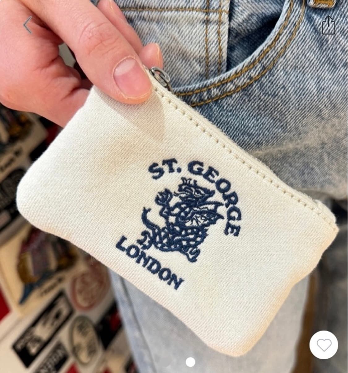 Brandy melville st george coin purse 상품이미지1