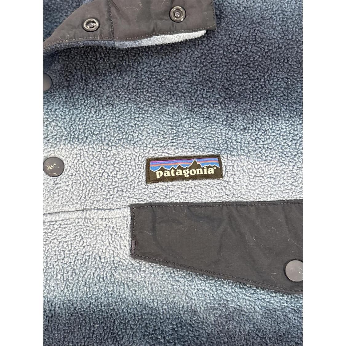 00s 파타고니아 신칠라 스냅-T 네이비/블루 그래데이션 빈티지 상품이미지2