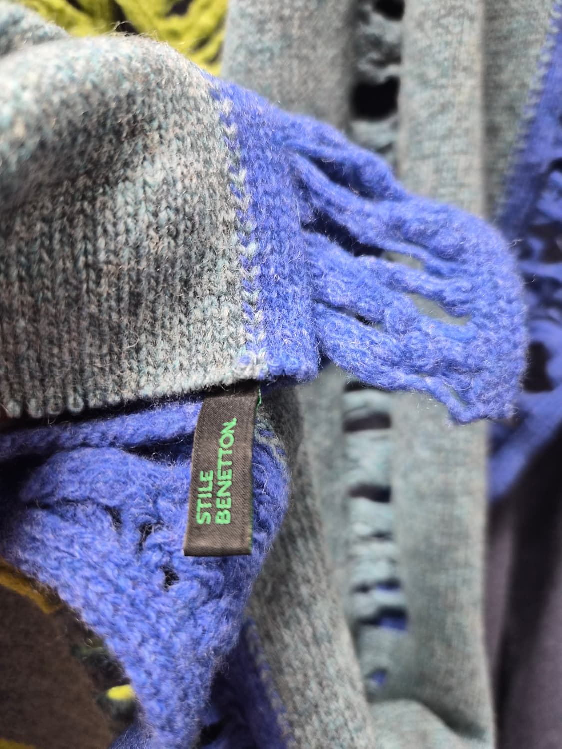 베네통 목도리 상품이미지4