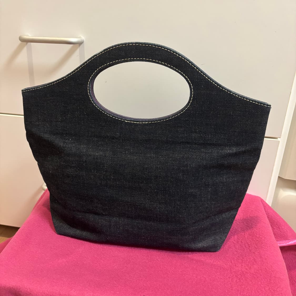 agnès b. 아네스베 데님 토트백 상품이미지4