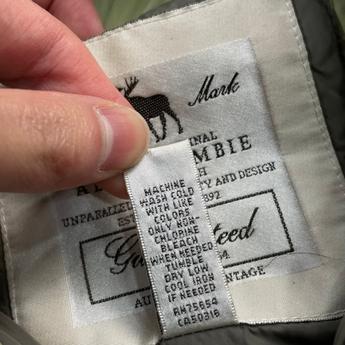 95 아베크롬비 패딩조끼 상품이미지4