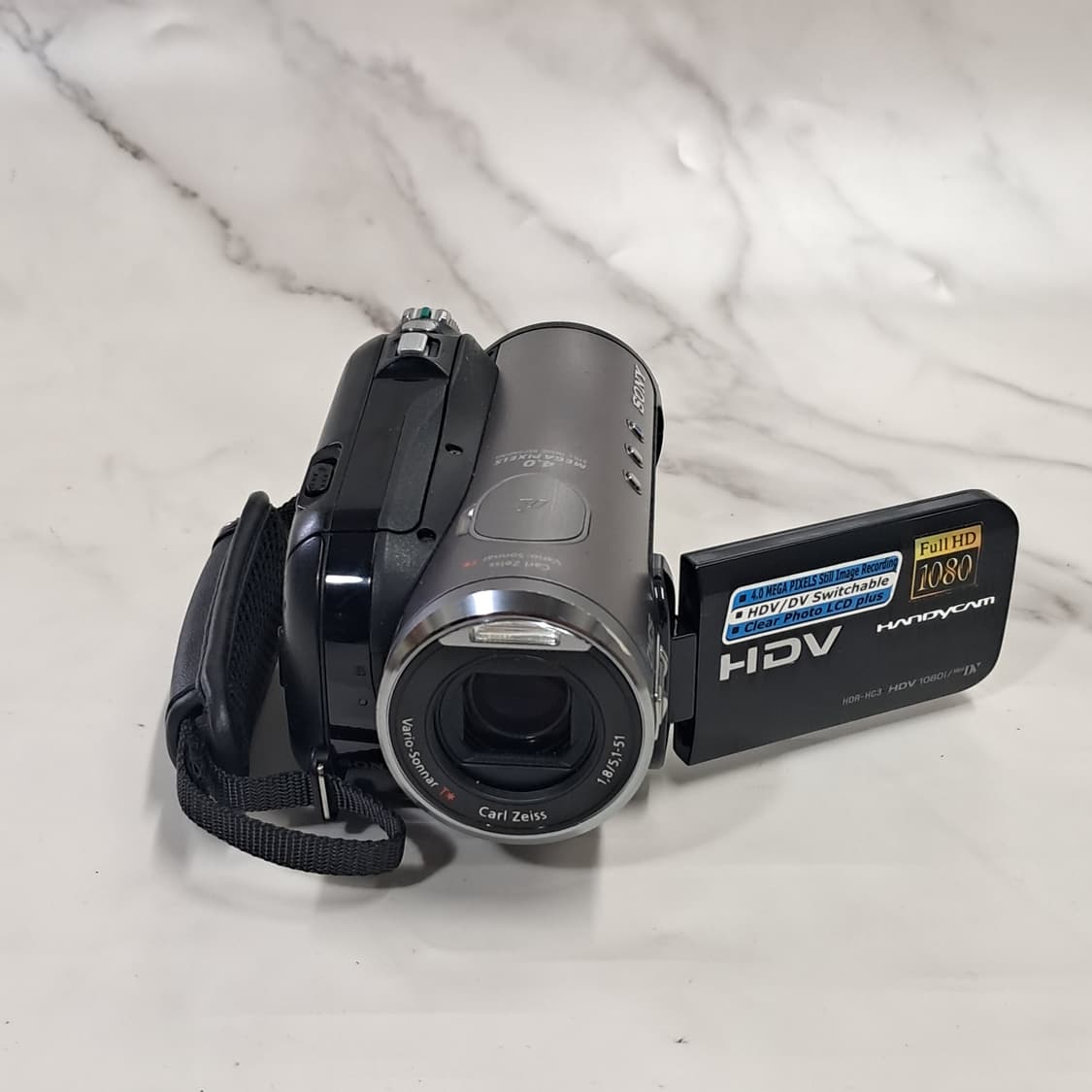 작동확인x 소니 미니DV 캠코더 HDR-HC3 빈티지 핸디캠 상품이미지2