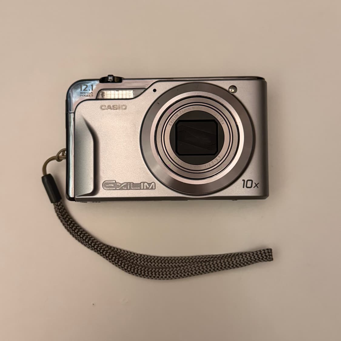 풀박스) 카시오 엑슬림 EX-H10 빈티지 디지털 카메라 디카 실버 상품이미지3