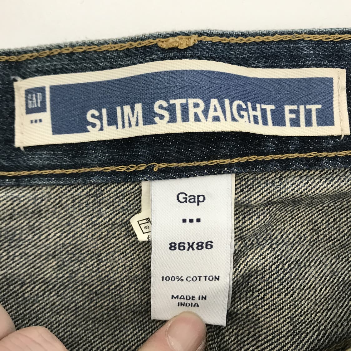 GAP 00s 슬림스트레이트 데님 청바지 [34인치] 상품이미지5