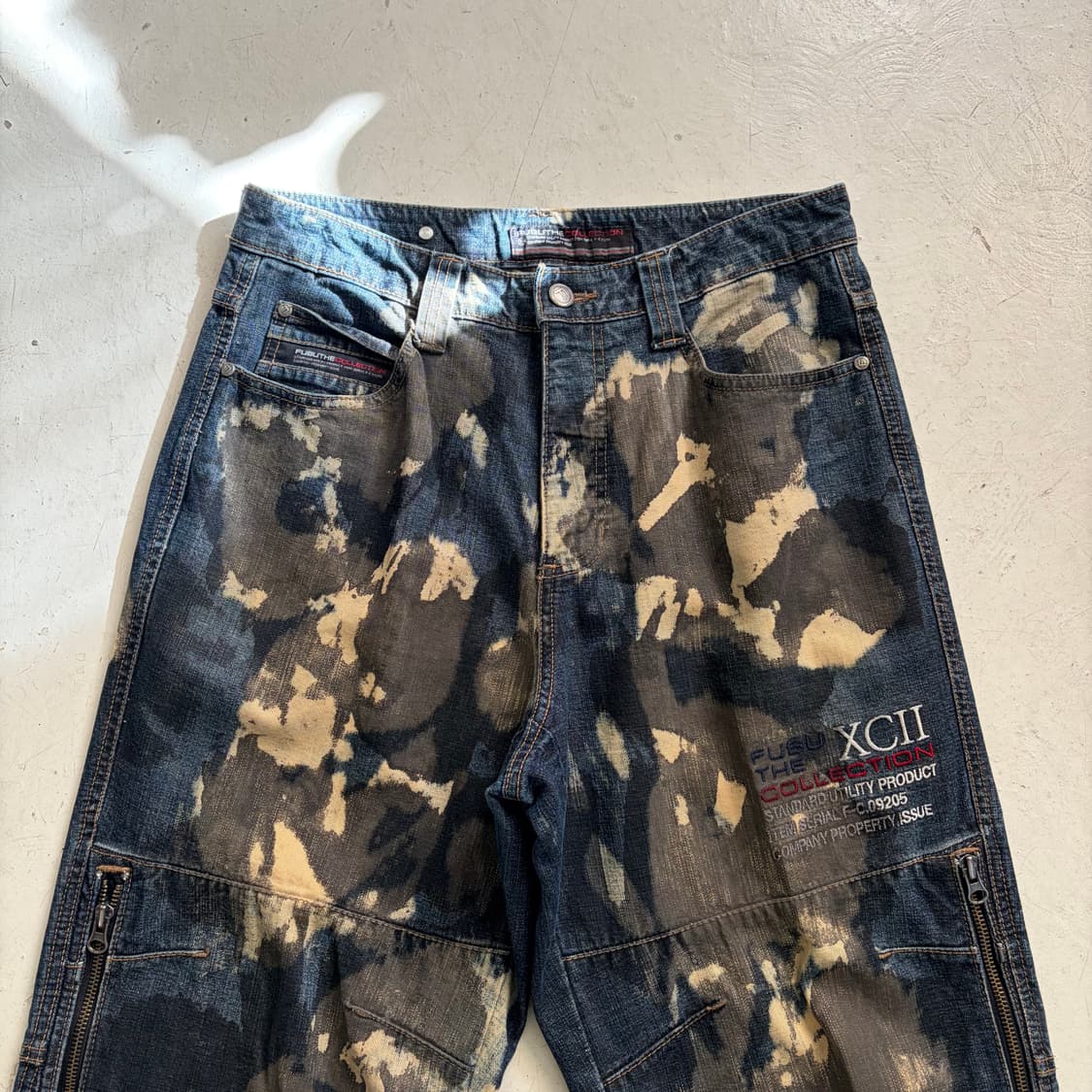 00s FUBU 후부 빈티지 올드스쿨 데님팬츠 30 상품이미지2