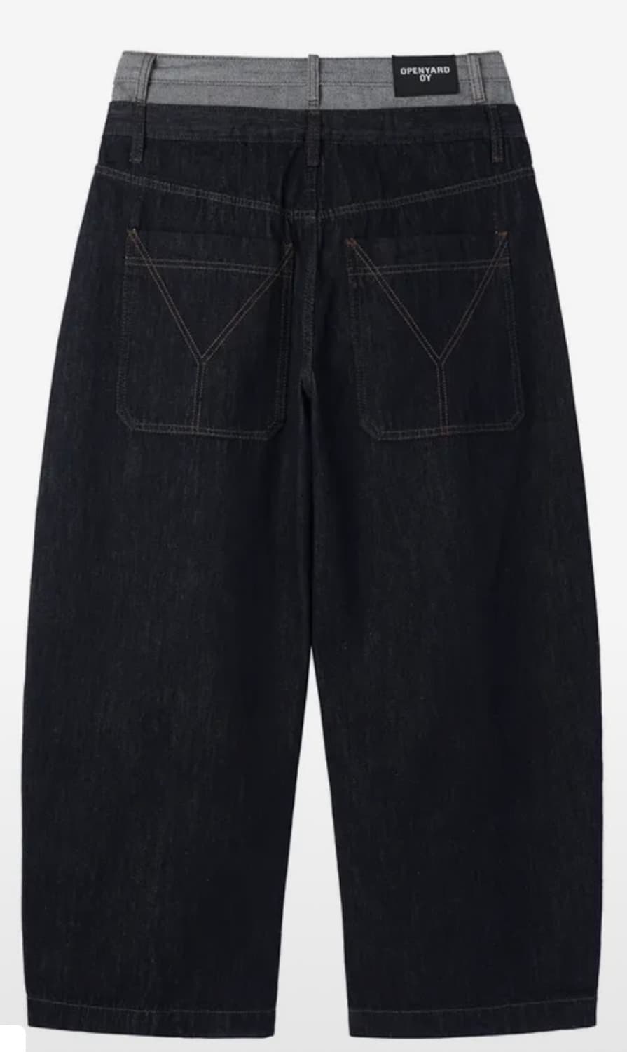 OY - LAYERED WAIST WIDE VOLUME PANTS 상품이미지2