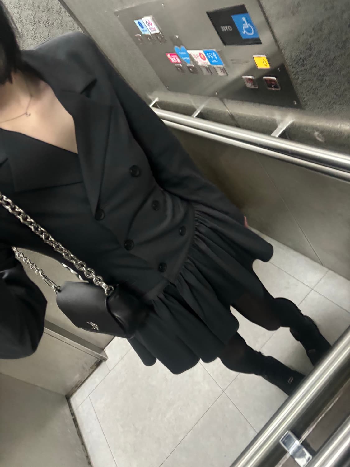 페인 오어 플레저 리오라 원피스s 차콜 상품이미지3