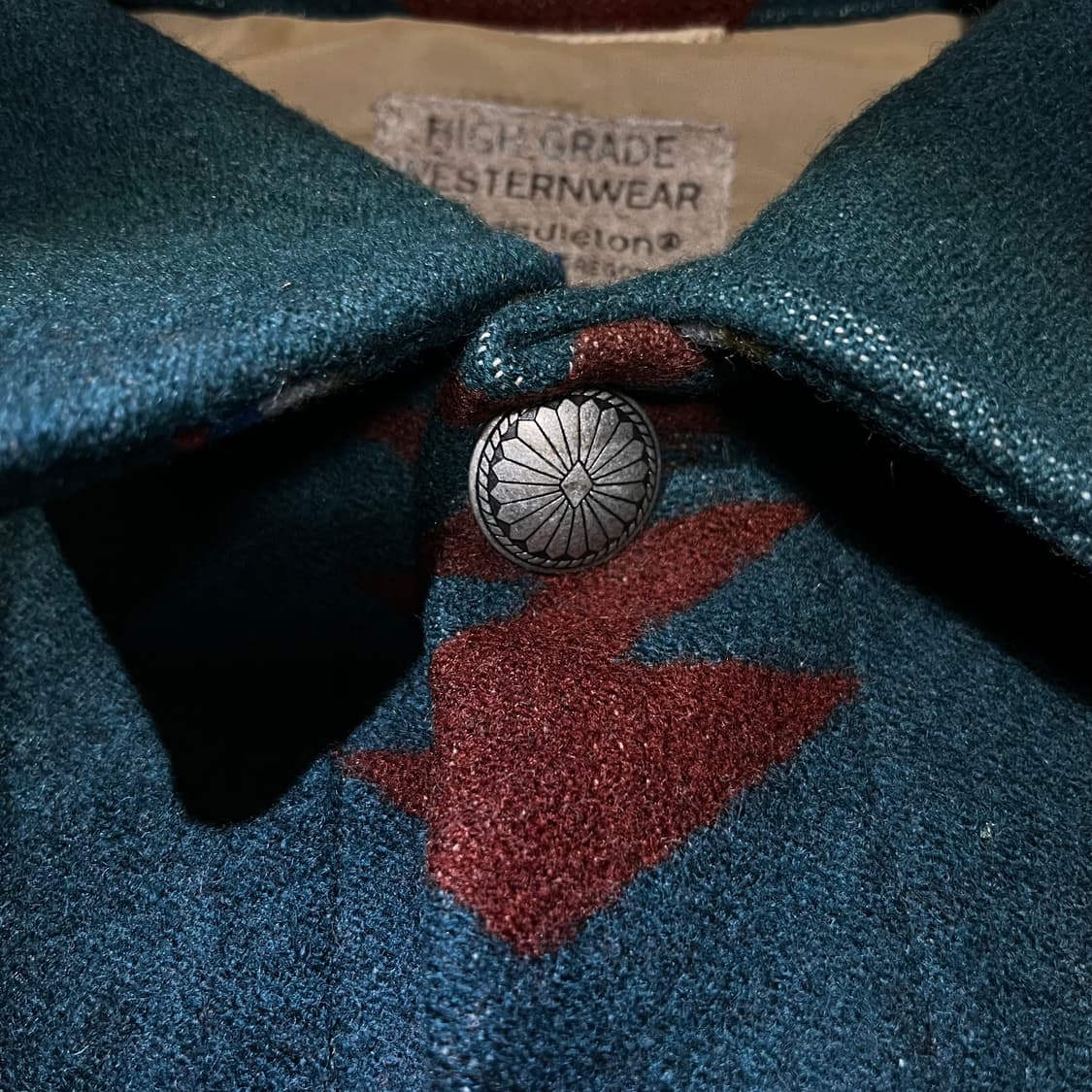 80s PENDLETON(USA)아즈텍 패턴 울 자켓(실측확인) 상품이미지9