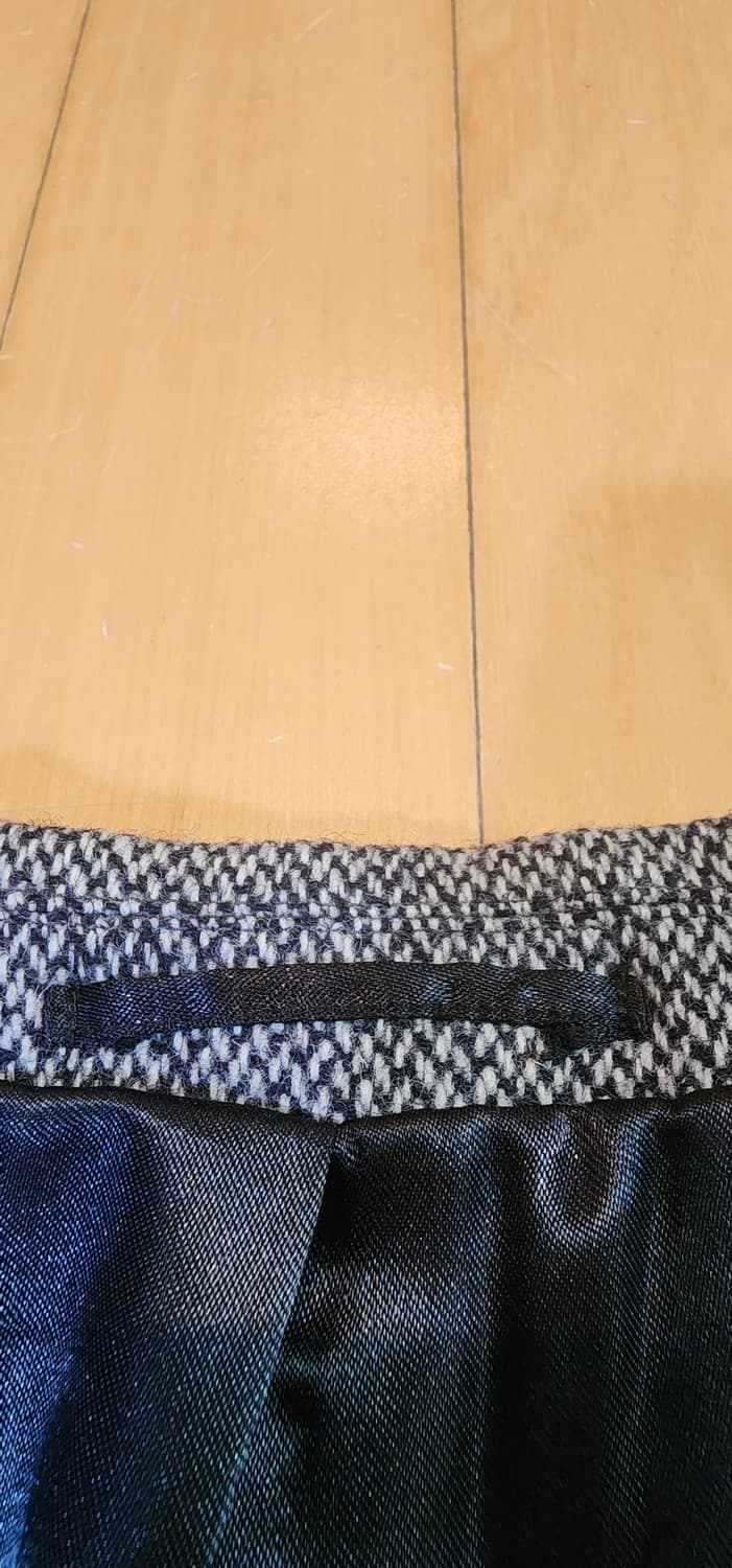 그레이 3버튼 트위드자켓 XL 상품이미지6