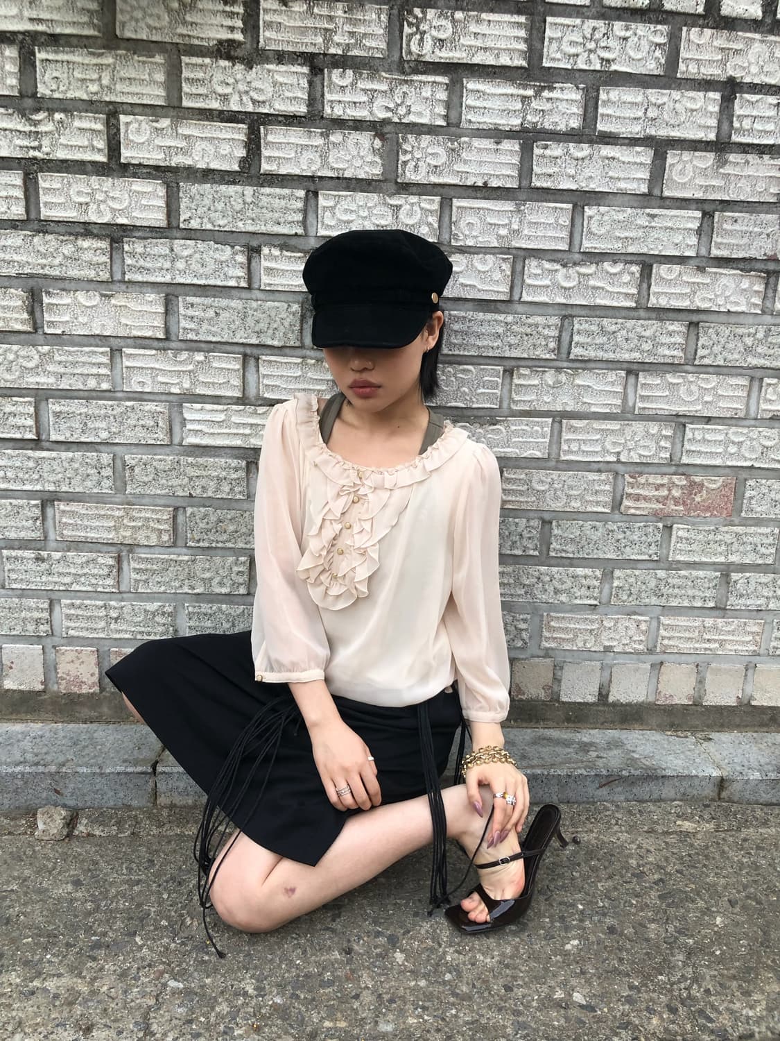 rose tiara frill dress 상품이미지1