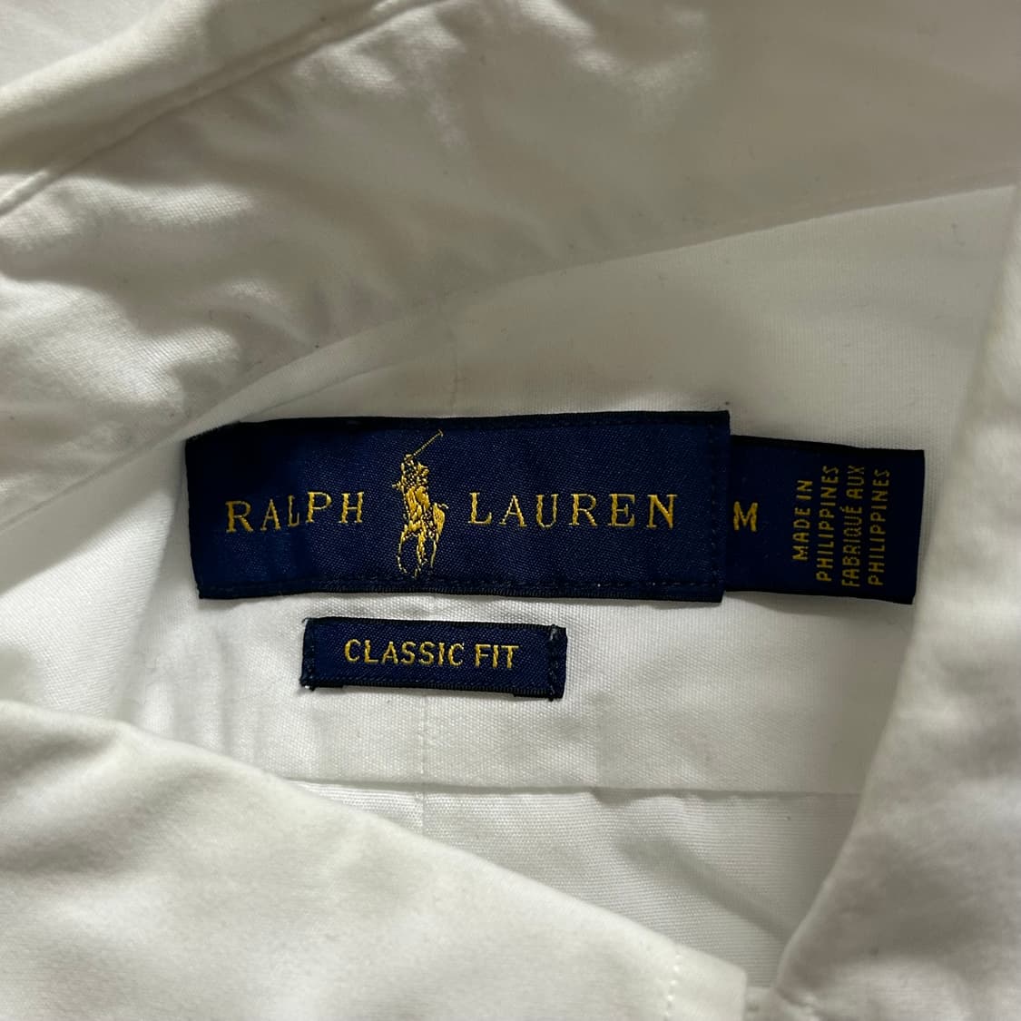 폴로 랄프로렌 신형 반팔 셔츠 화이트 M   상품이미지7