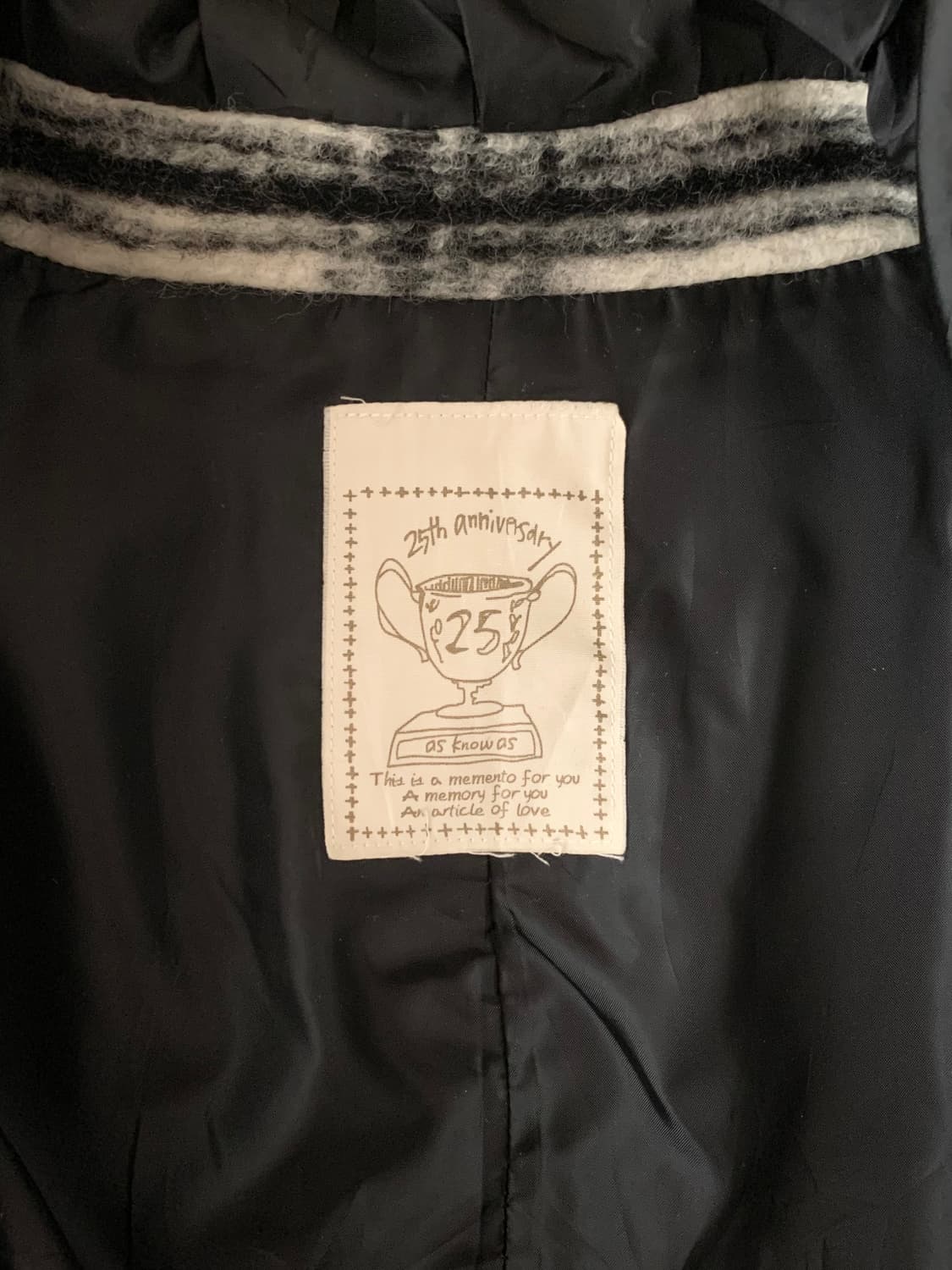 As know as 체크 떡볶이 코트 상품이미지3