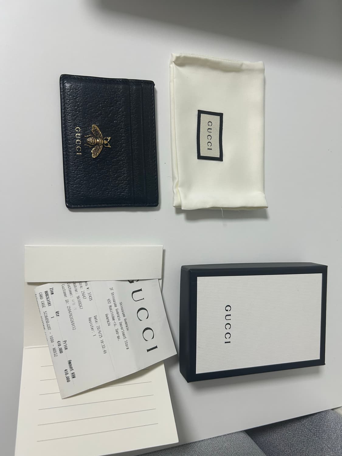 구찌 애니멀리에 카드지갑 상품이미지3