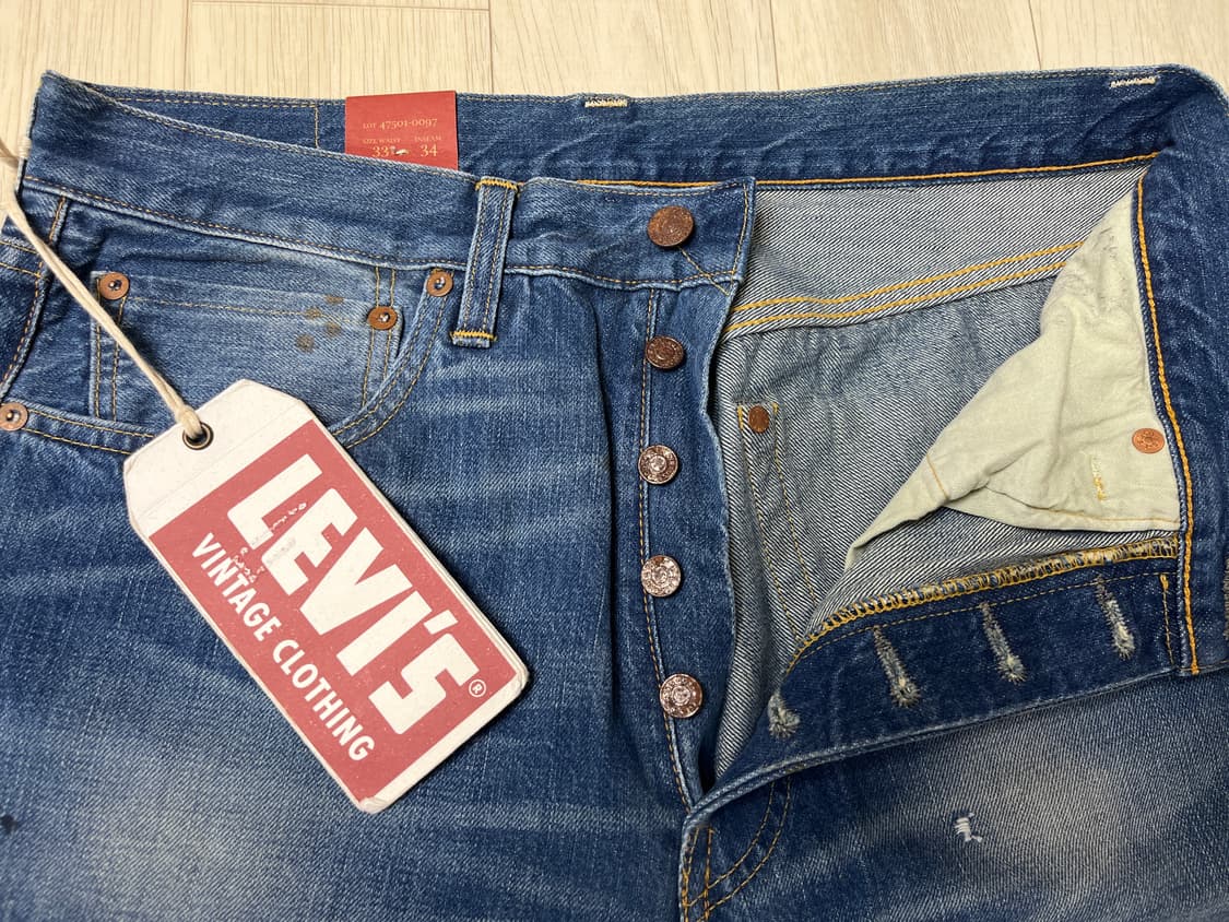 리바이스빈티지클로딩 lvc47501  LASVEGAS WASH 콘밀 상품이미지2