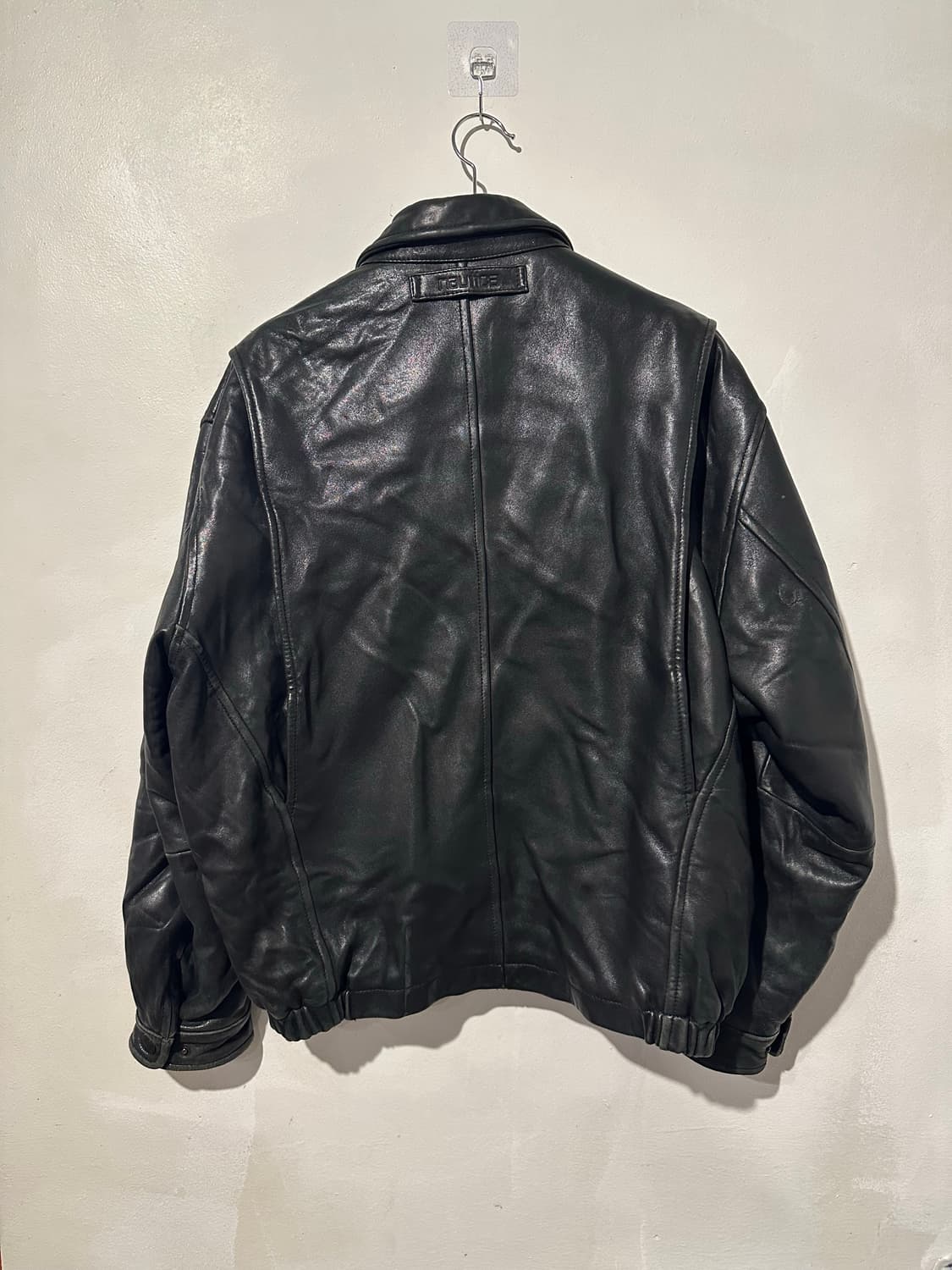 빈티지 90s 노티카 가죽 봄퍼 자켓 상품이미지2