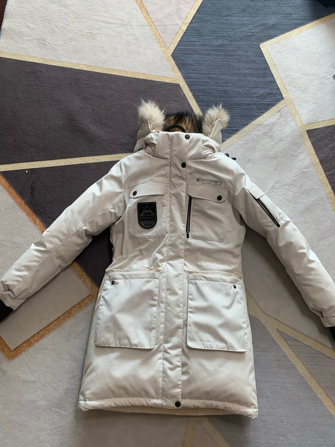 디스커버리 구스다운 여자사이즈 90 상품이미지1