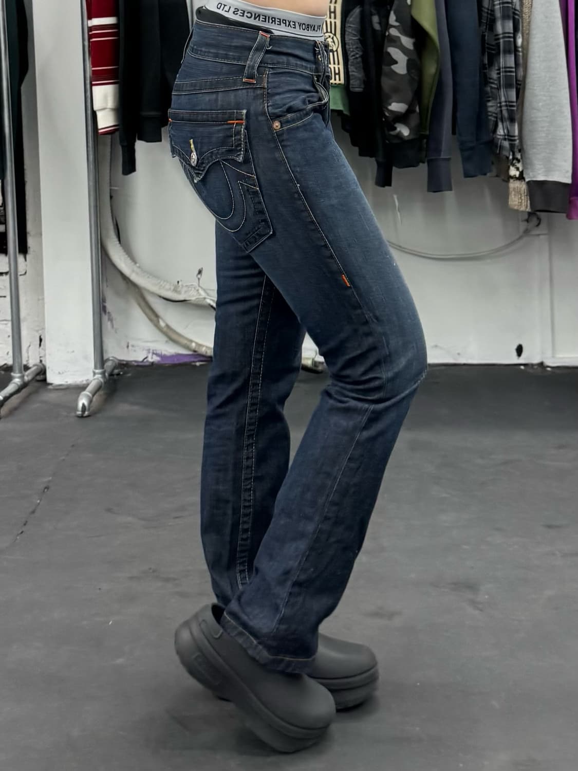 트루릴리전 스트레이트 데님팬츠 상품이미지2