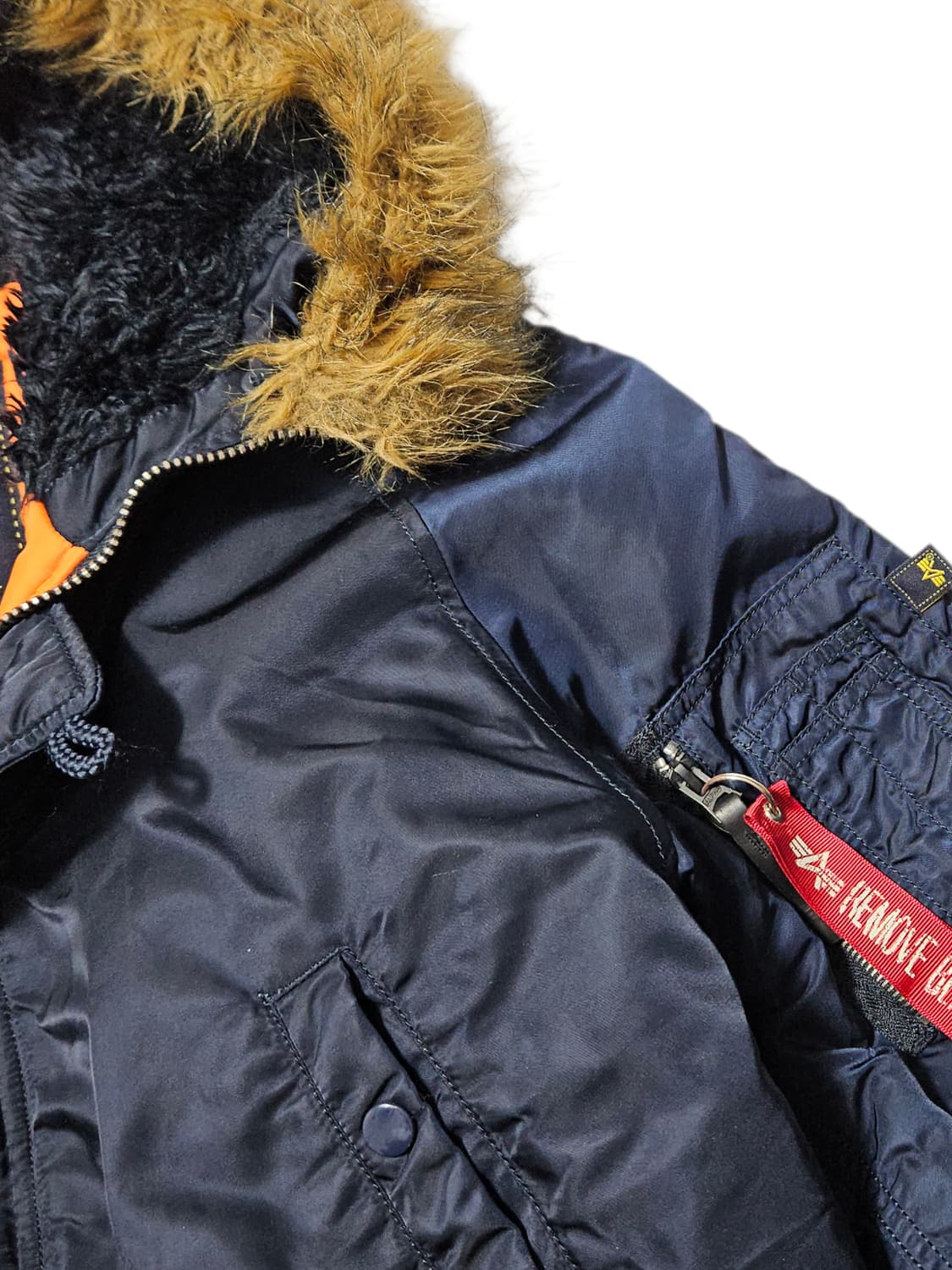 알파인더스트리 N3B 네이비 M 상품이미지3