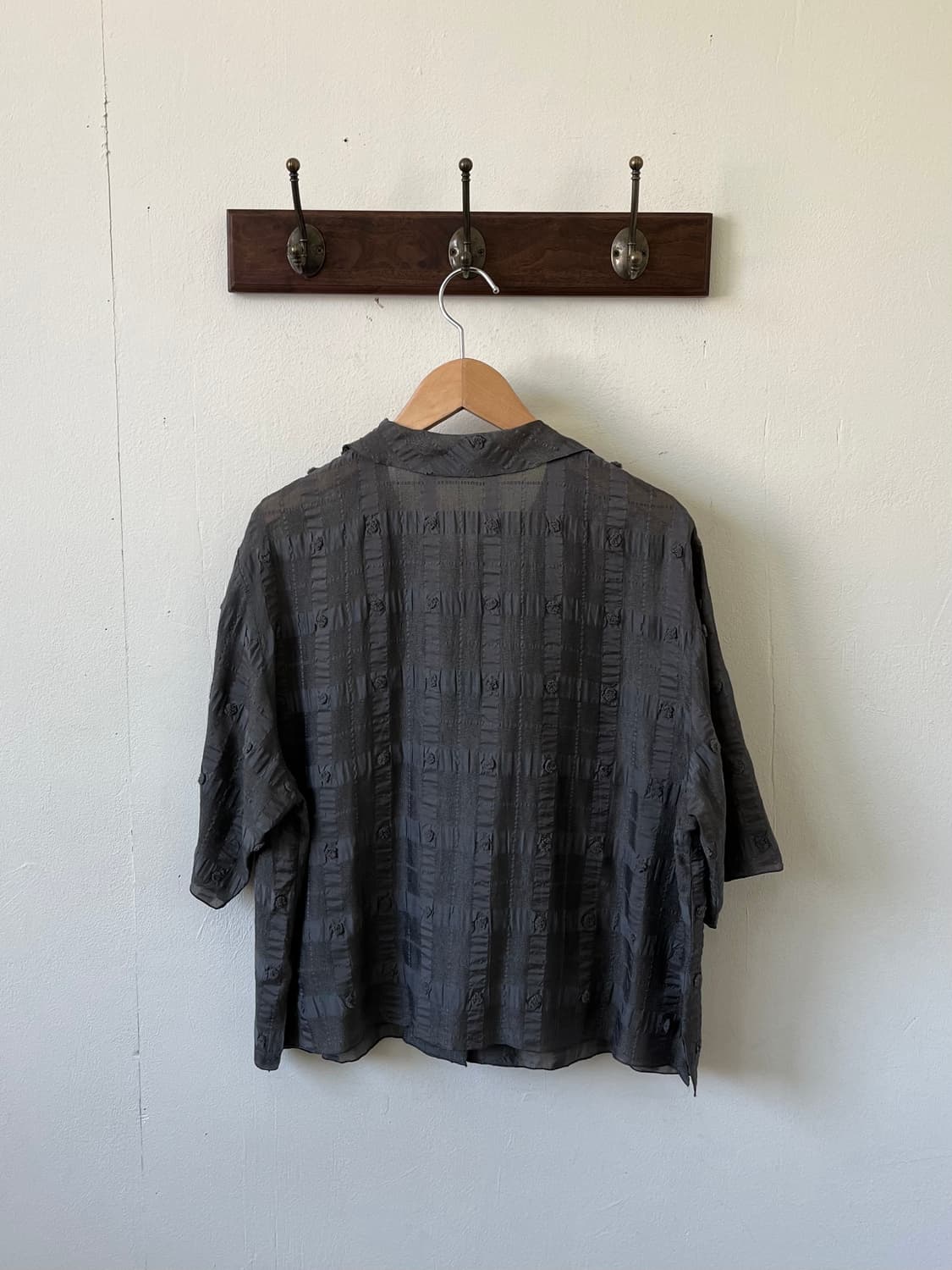 YOKOHAMA MOTOMACHI 도트 블라우스 상품이미지3