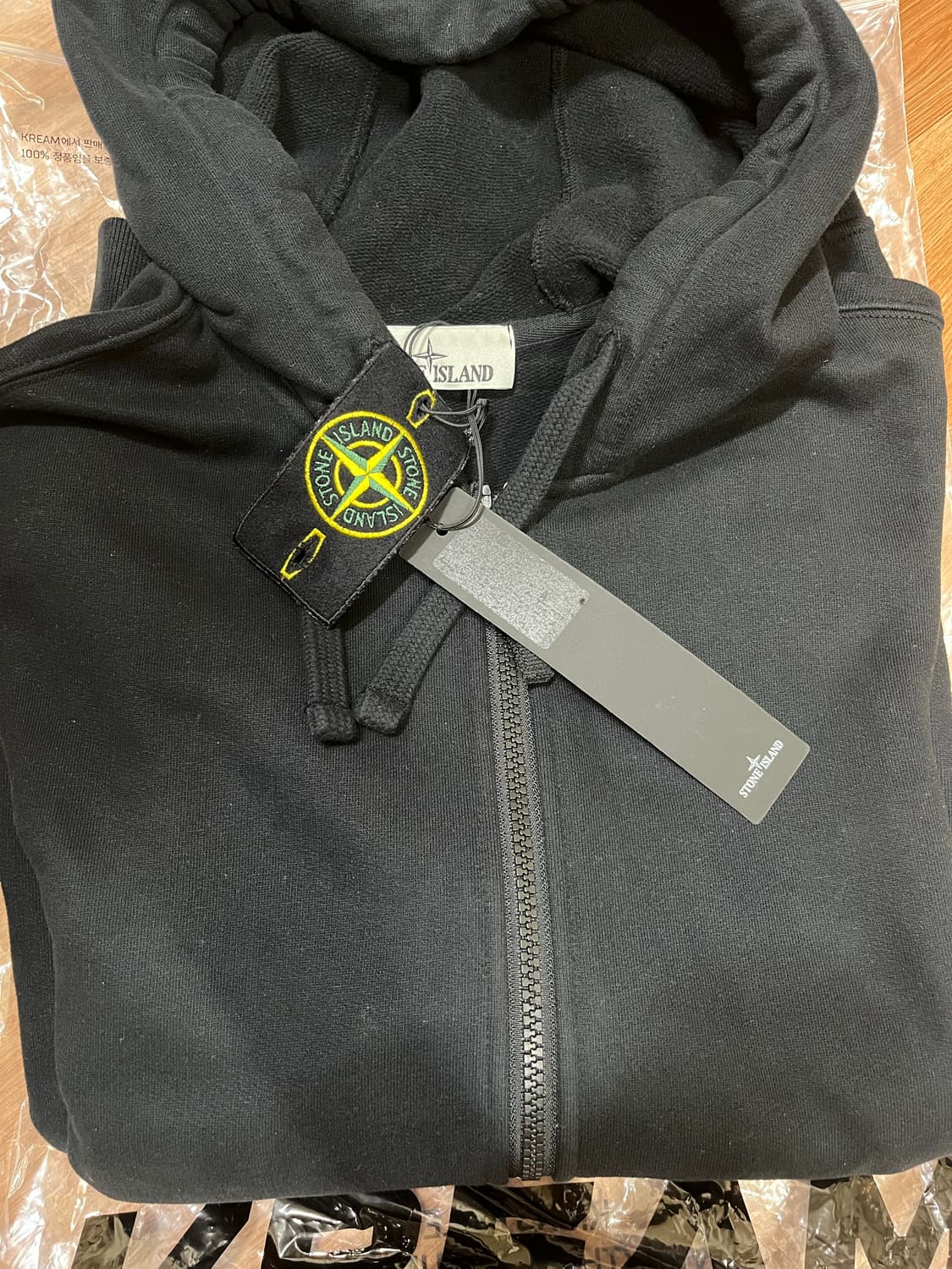 스톤아일랜드 후드 집업 L 상품이미지2