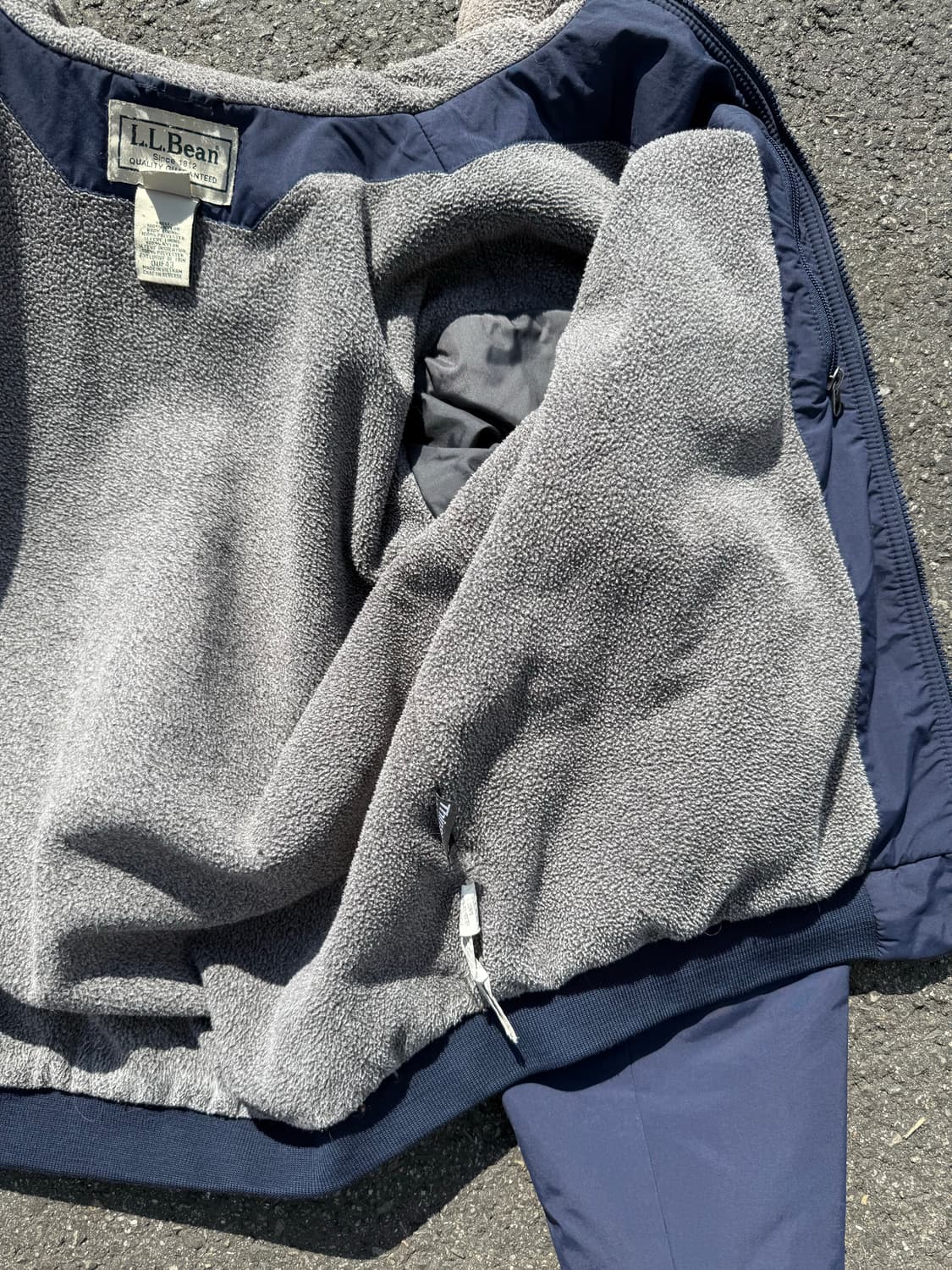 L.L.Bean 엘엘빈 신슐레이터 나일론 웜업 자켓 상품이미지8